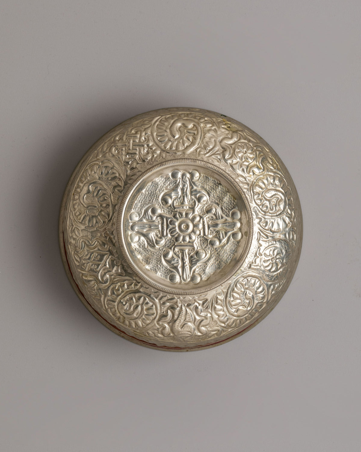Handmade Tibetan Ritual Bowl | Offering Bowl for Puja & Meditation