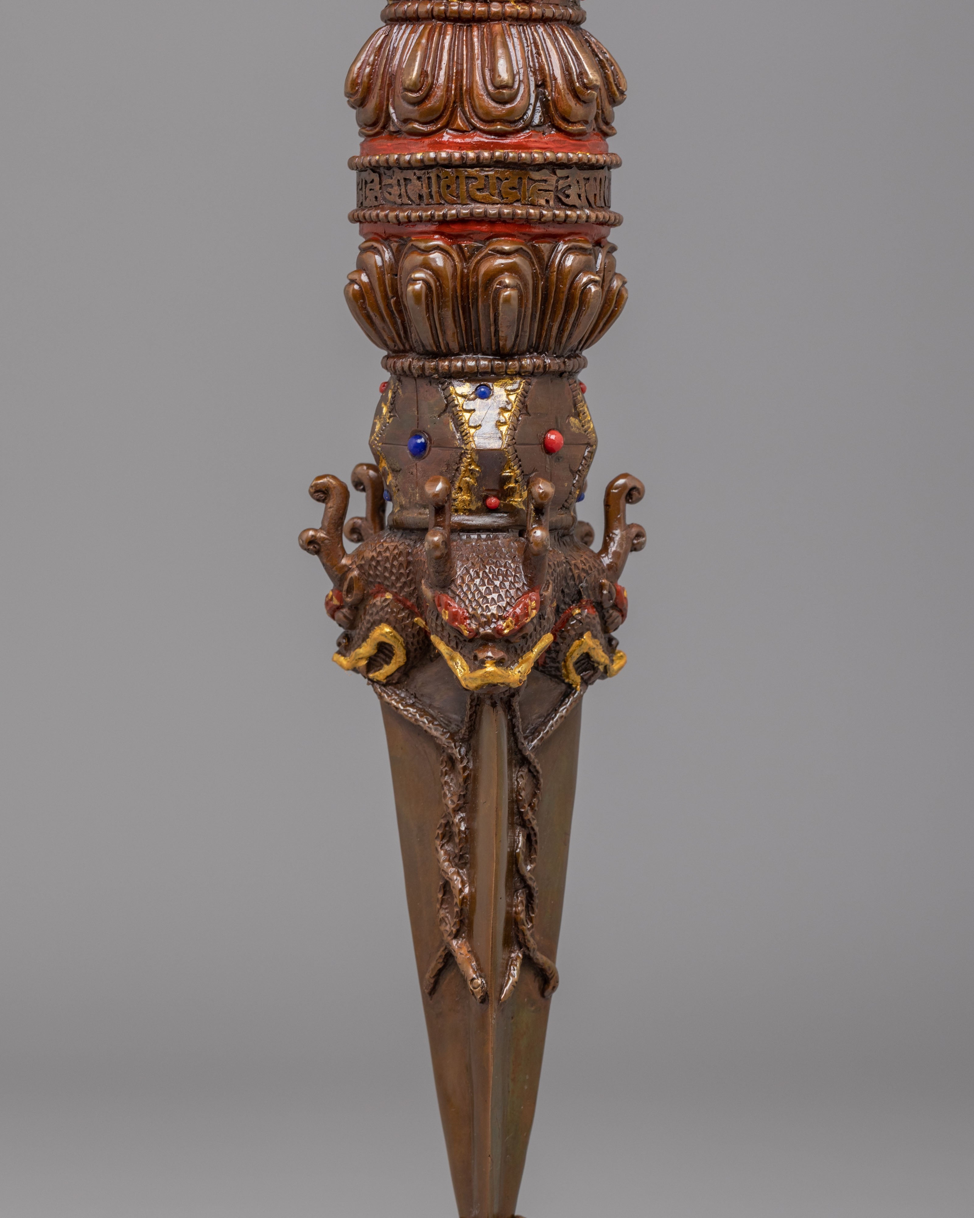 Traditional Phurba Ritual Dagger | Handmade Vajra Dagger for Spiritual Protection