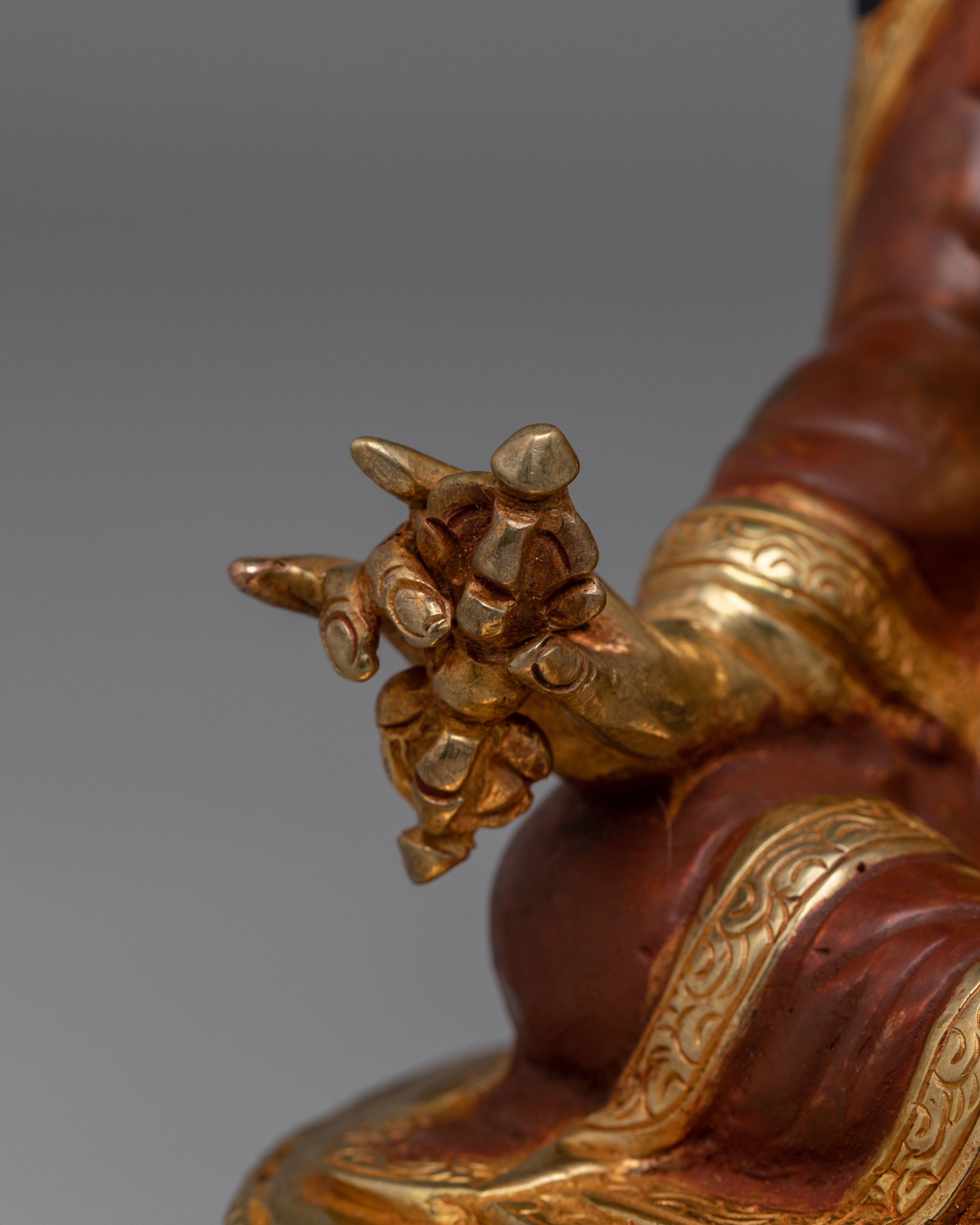 Guru Rinpoche Sacred Statue | Tibetan Master of Wisdom
