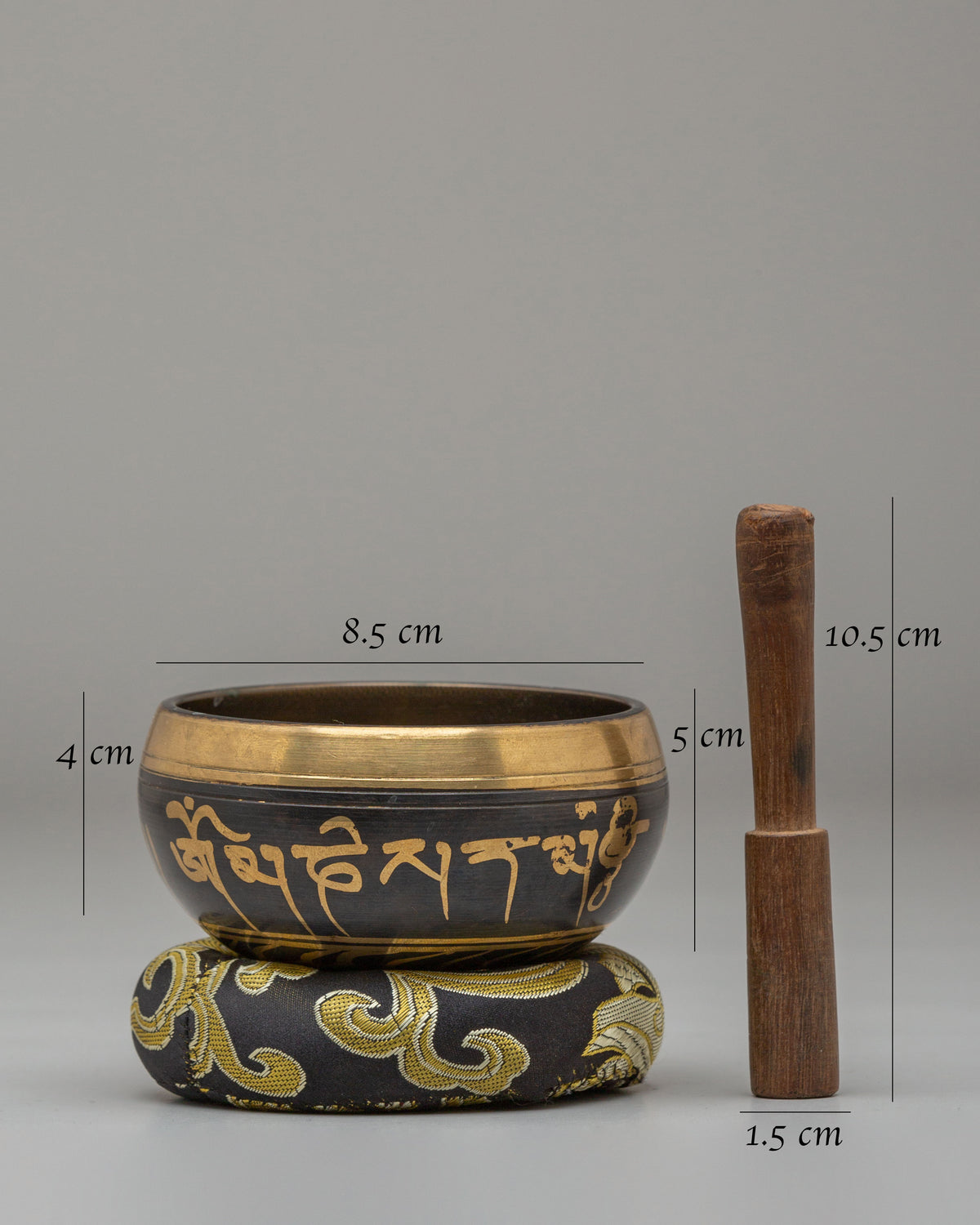 Spiritual Meditation Singing Bowl | Bronze Tibetan Mantra Sound Bowl