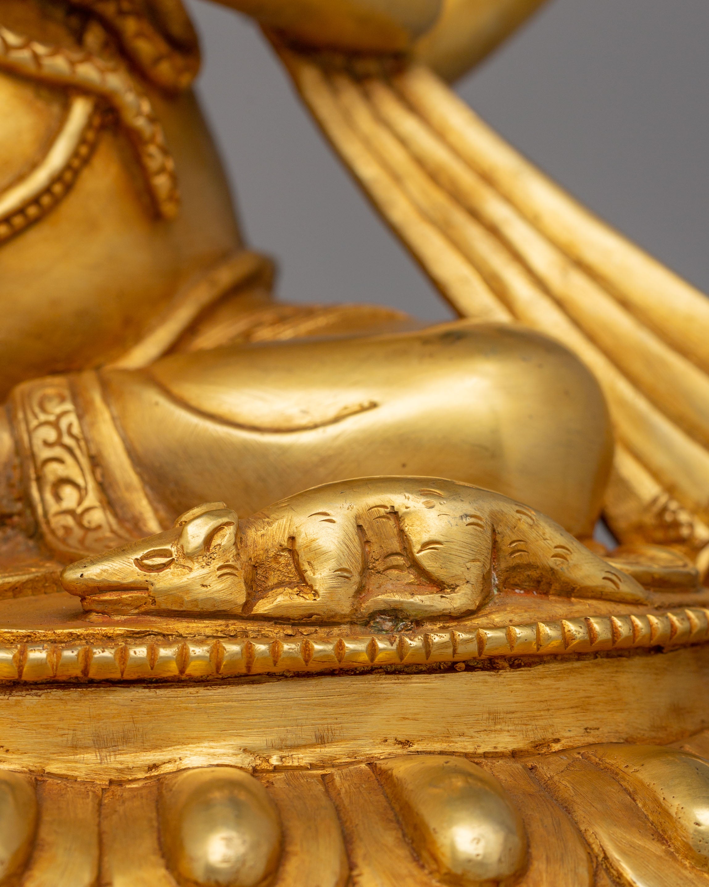 God Ganesh Divine Handcrafted Sculpture | Hindu Elephant God Figurine