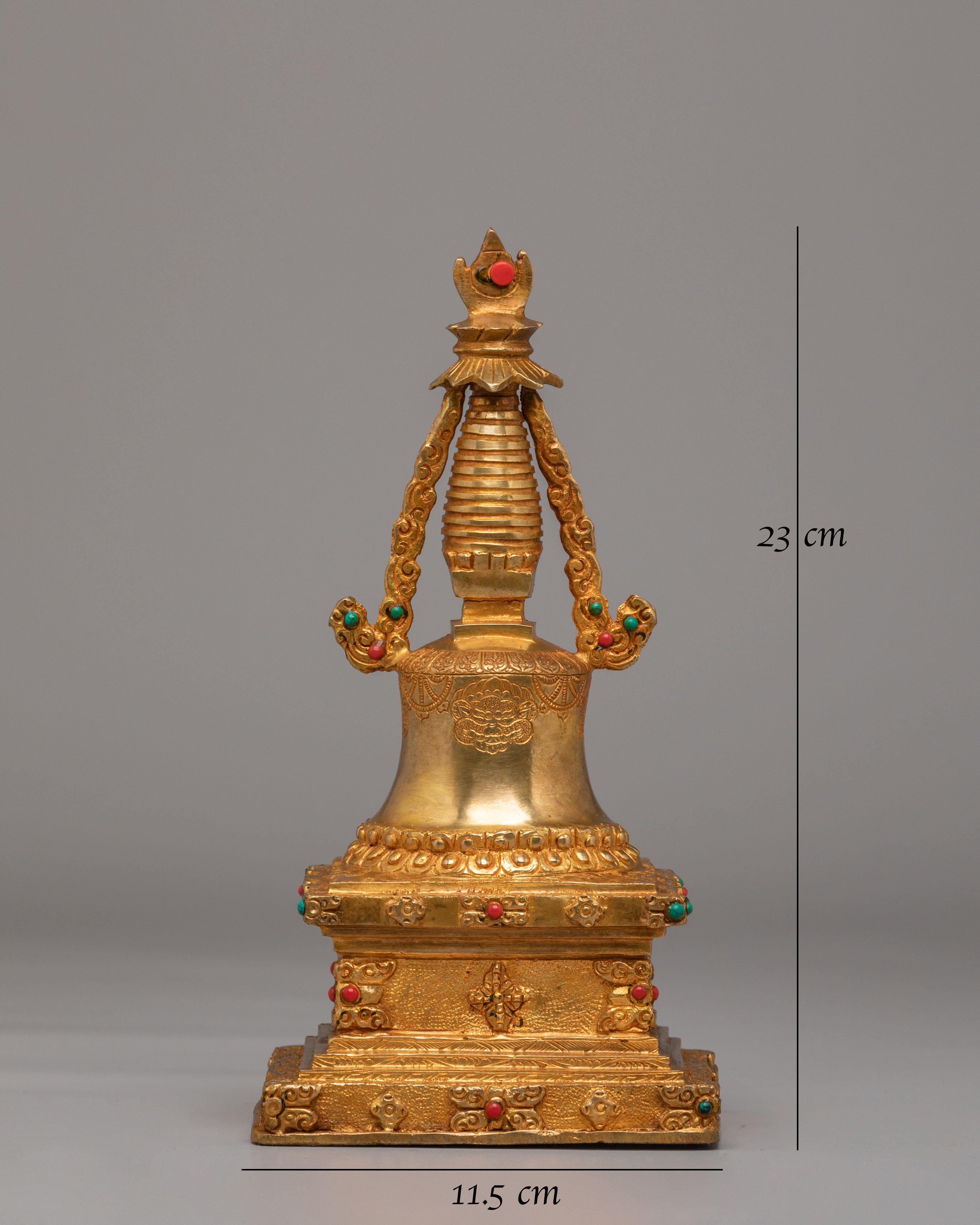 Buddhist Parinirvana Stupa | Sacred Buddhist Artifacts