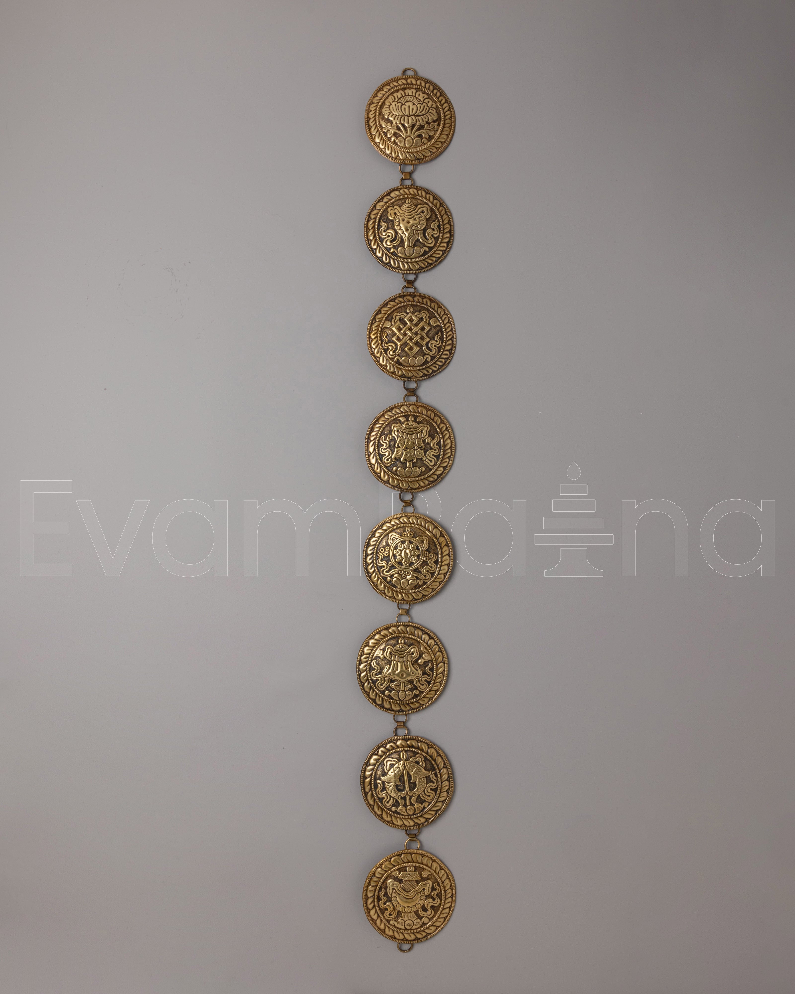 Handcrafted Traditional Auspicious Symbol Wall Hanging
