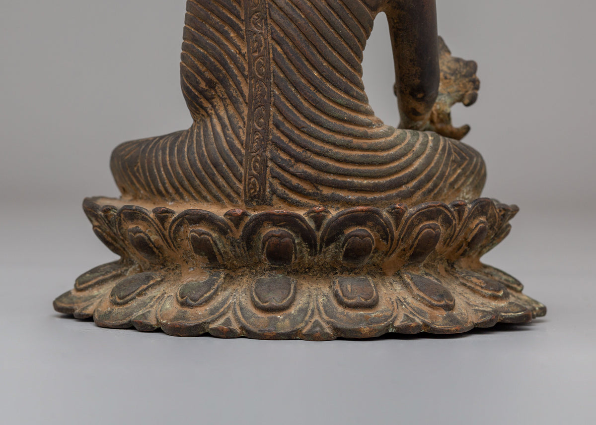 Sacred Tibetan Medicine Buddha Statue | A Symbol of Healing