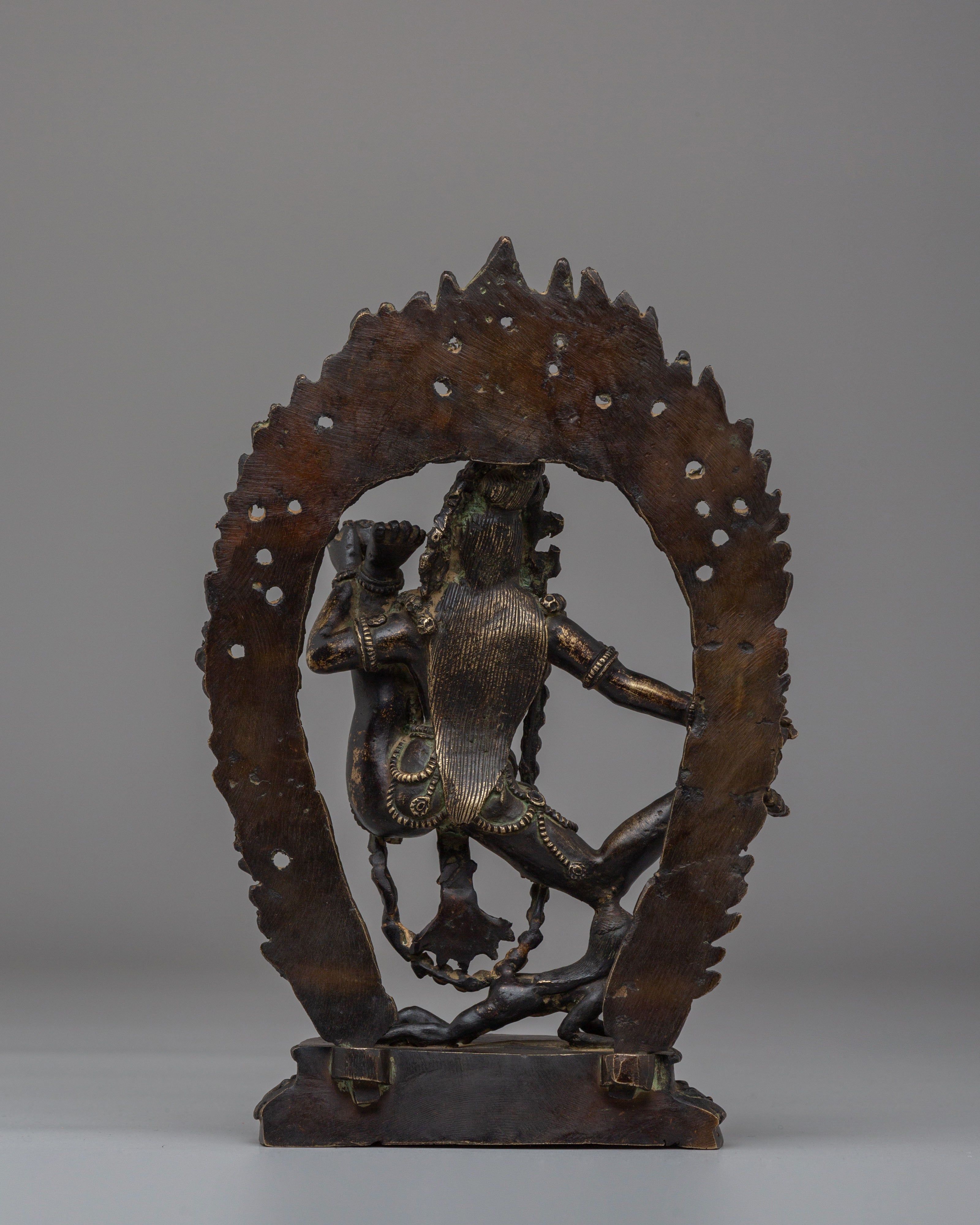 Sacred Tibetan Akash Yogini Statue | Bronze Vajrayogini Sculpture for Altar