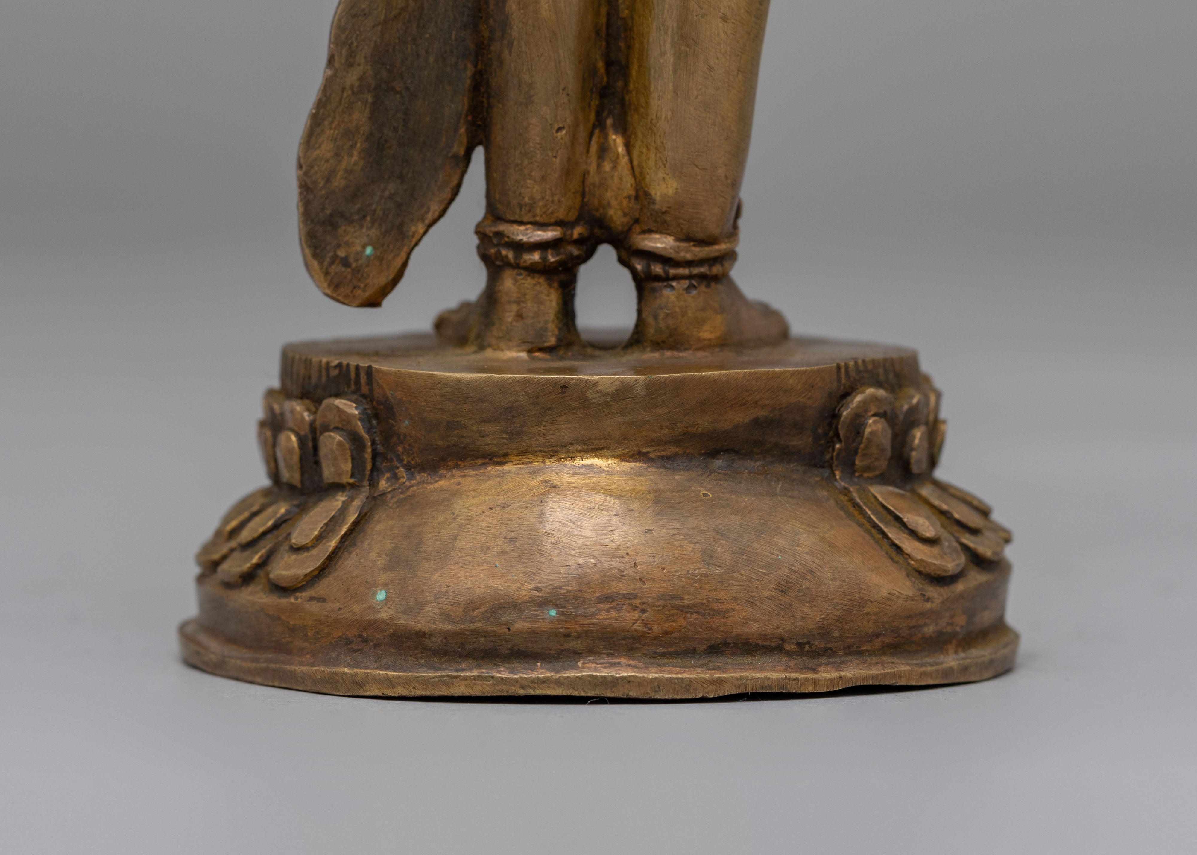 Handcrafted Standing Tara Statue | Symbol of Protection