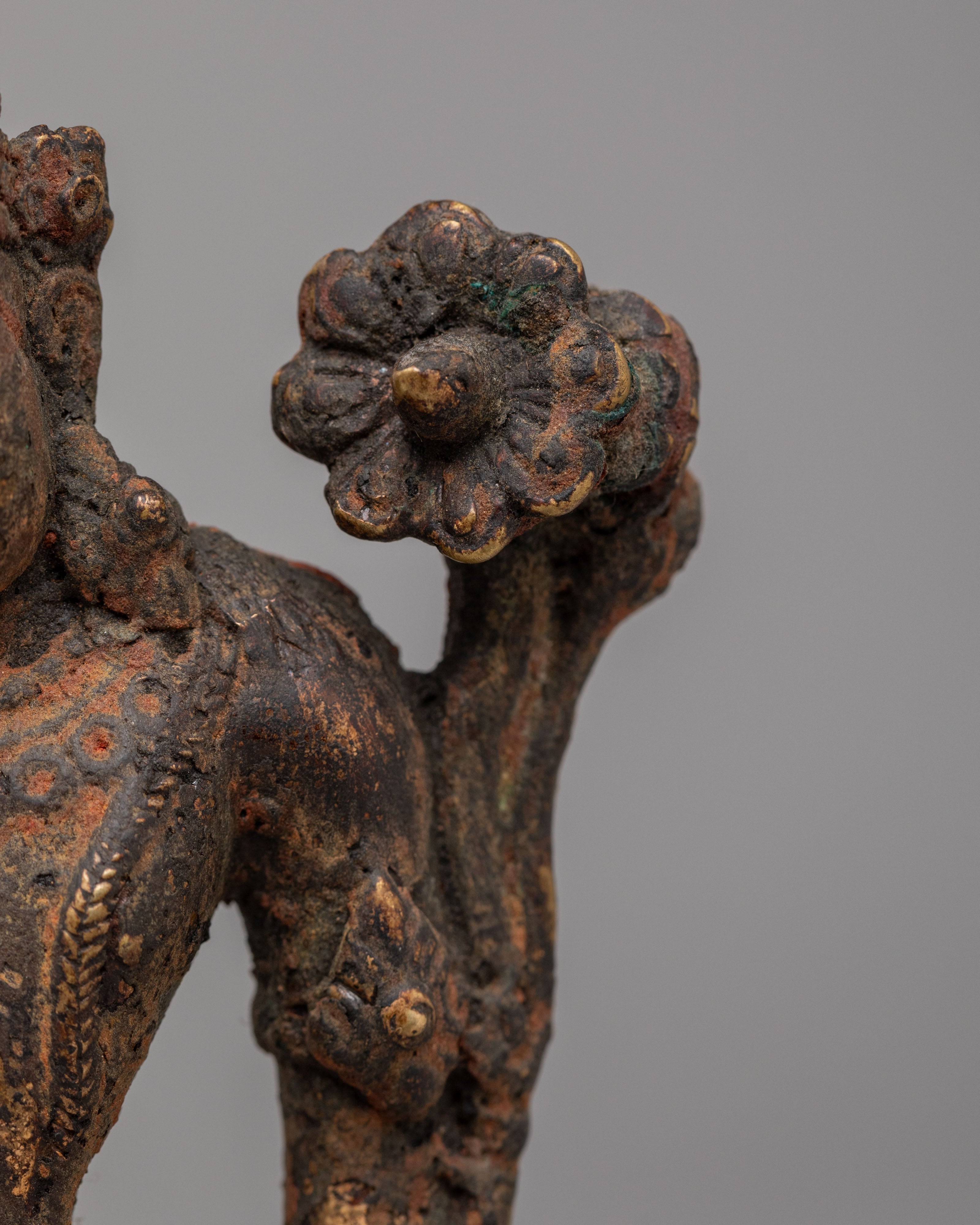 Handcrafted Standing Lokeshwor Statue | Bodhisattva of Infinite Compassion