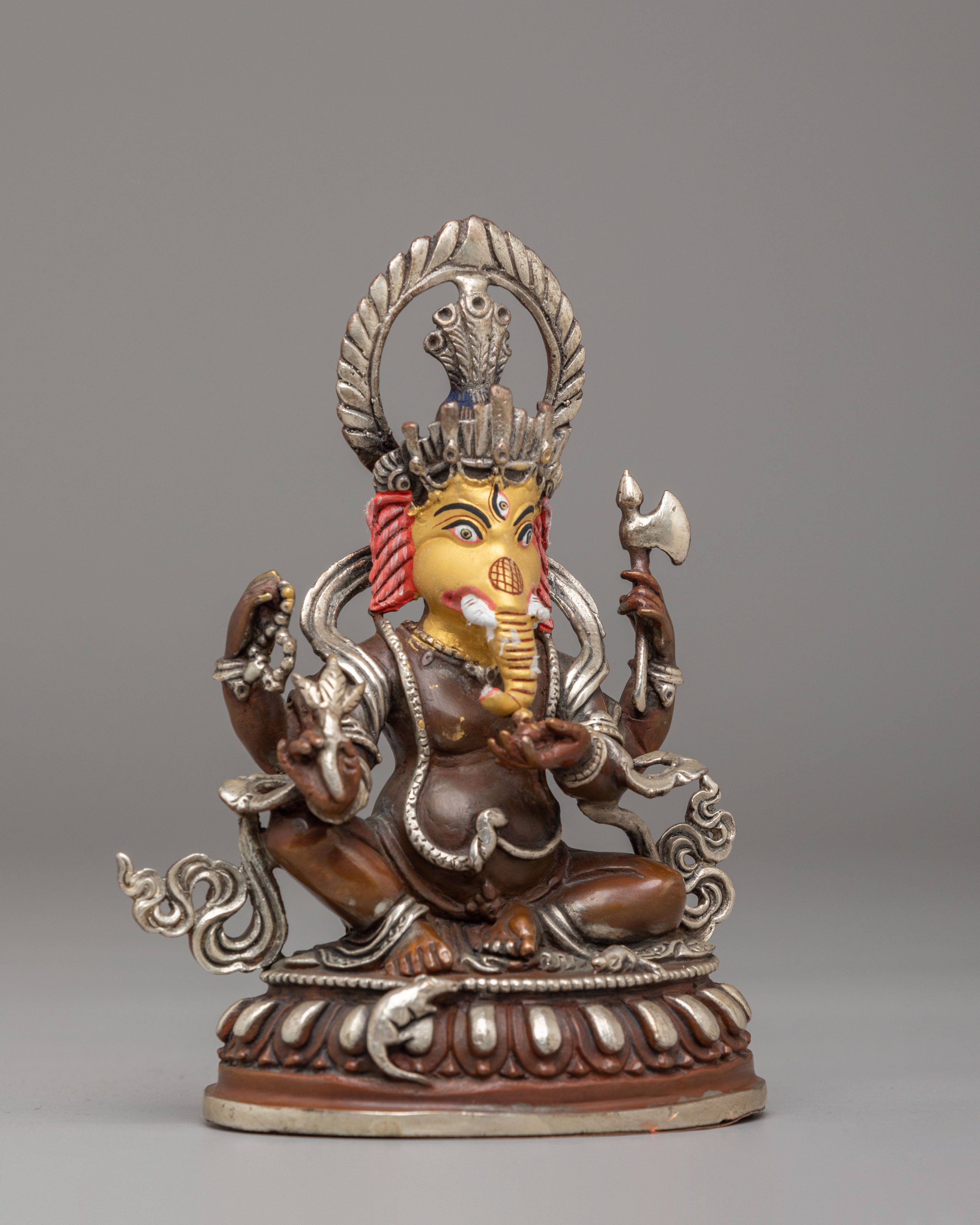 Handcrafted Ganesha Figurine | Statue for Prosperity and Spiritual Blessings
