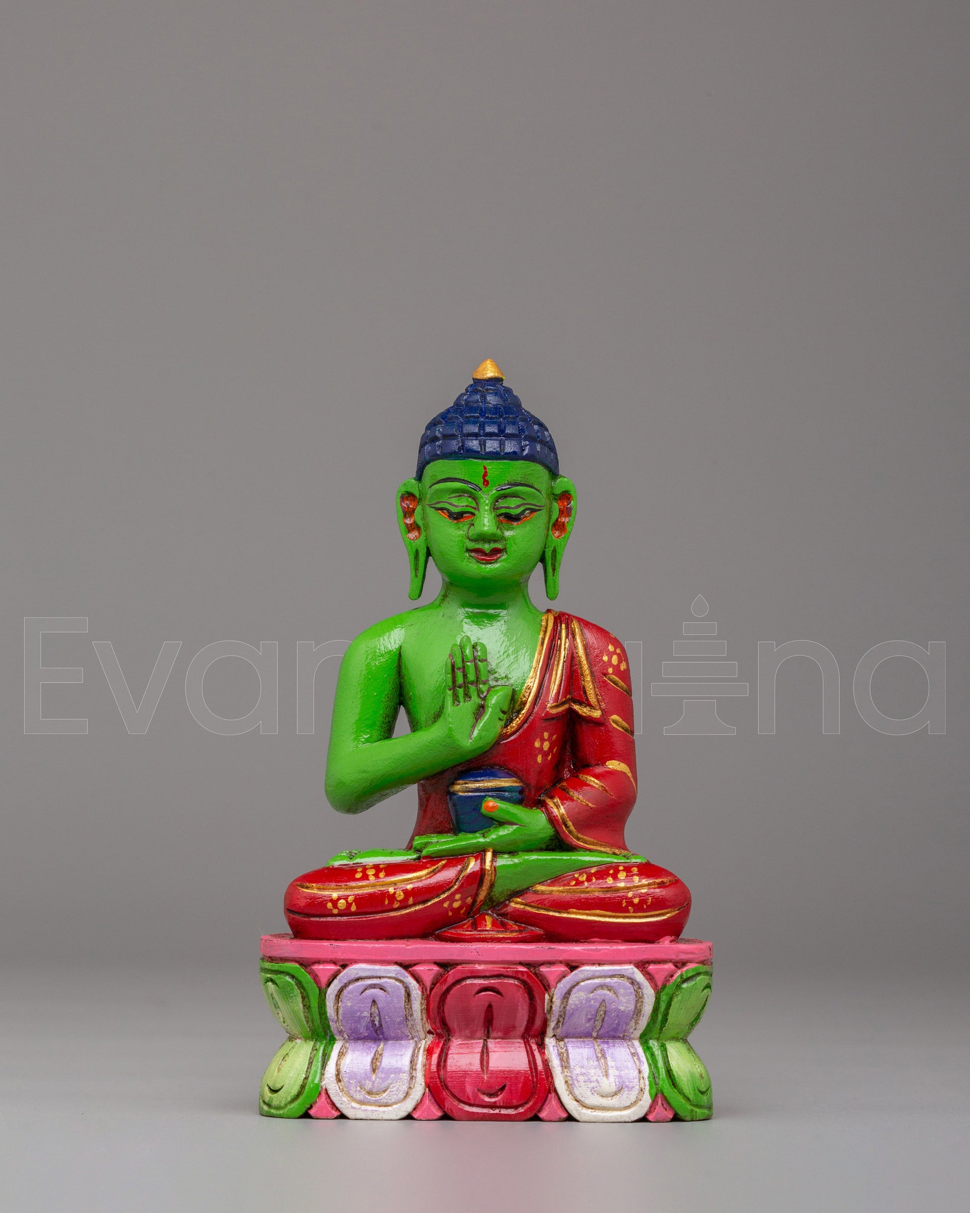 Spiritual Amogasiddhi Dhyani Buddha Statue