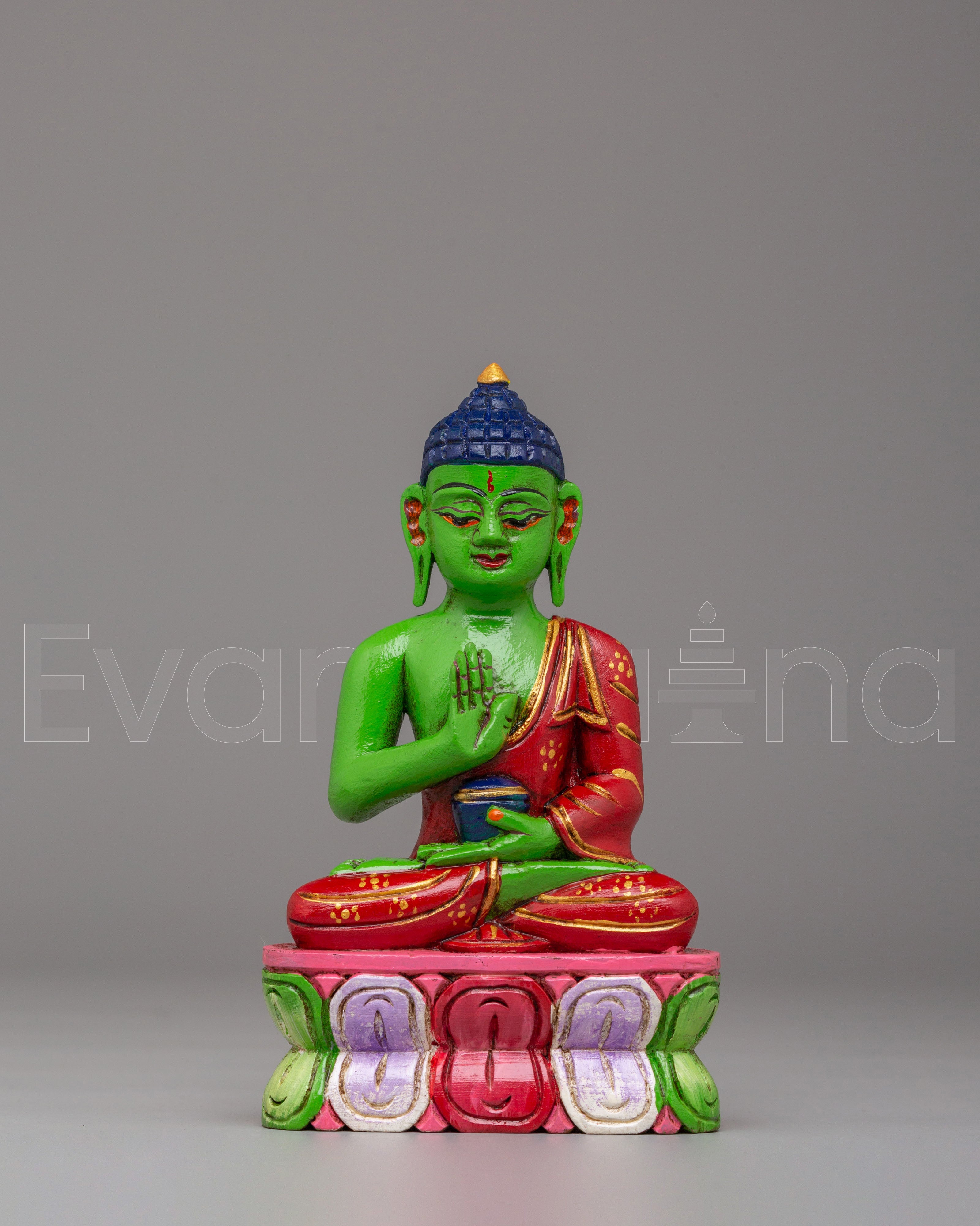 Spiritual Amogasiddhi Dhyani Buddha Statue