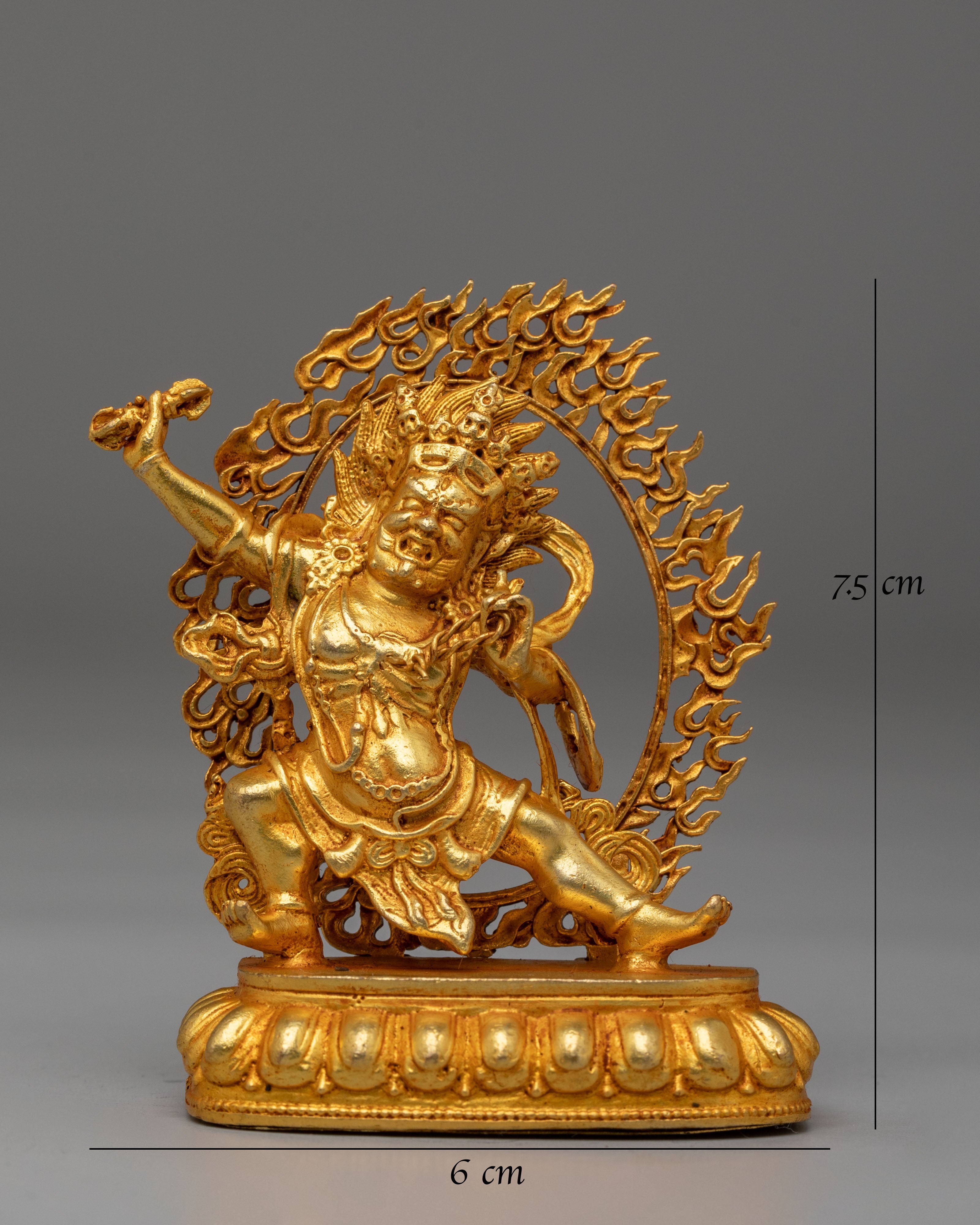 Sacred Vajrapani Bodhisattva Statue | Protector Deity Sculpture