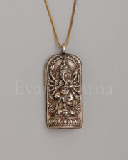 Handmade Maha Rakta Ganesh Locket
