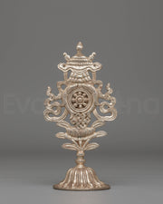 Handcrafted Silver Auspicious Symbol