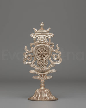Handcrafted Silver Auspicious Symbol