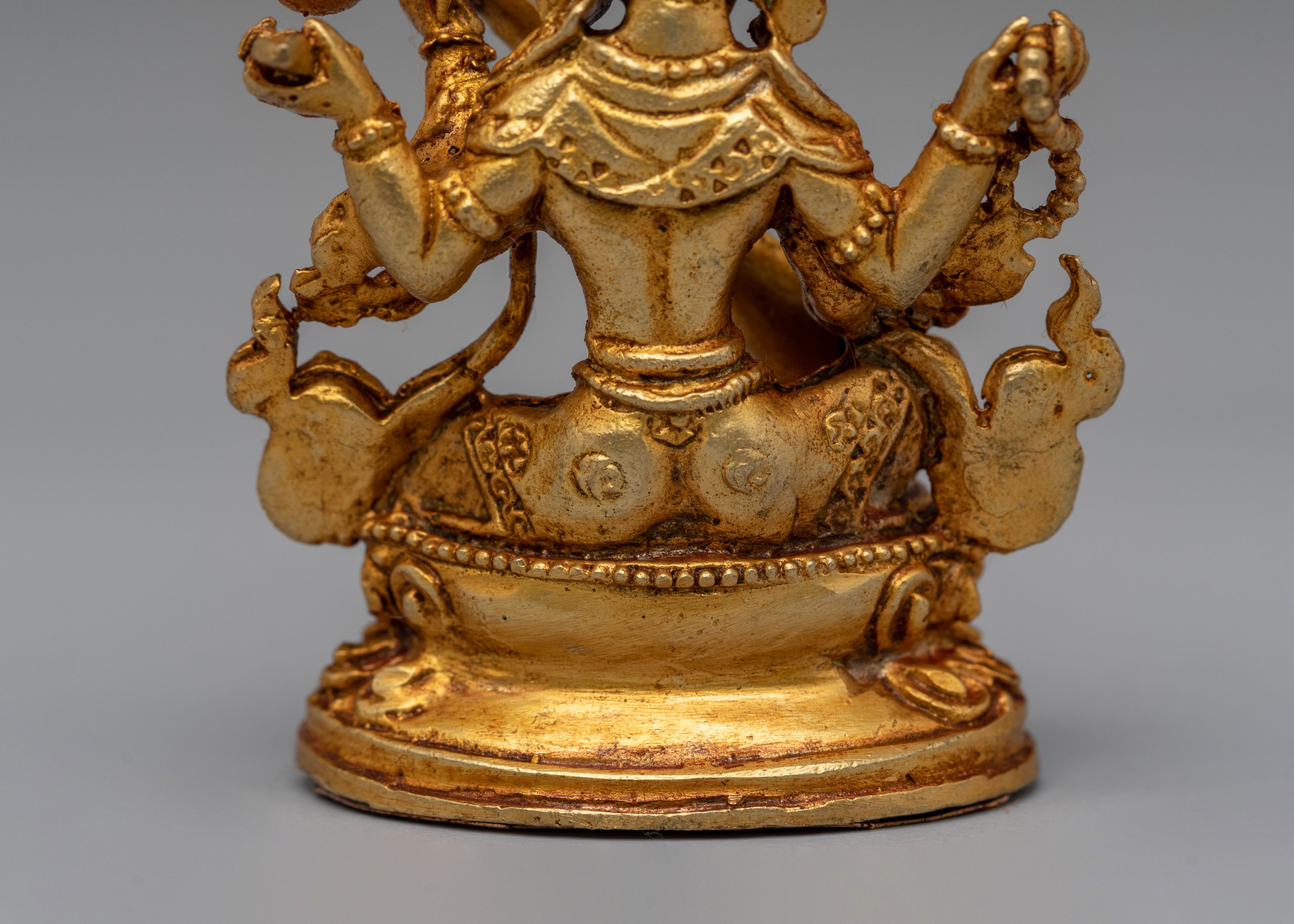 Handmade Divine Saraswati Statue | Goddess of Knowledge & Music