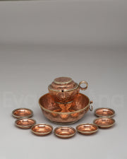 Handcrafted Water Offering Bowls