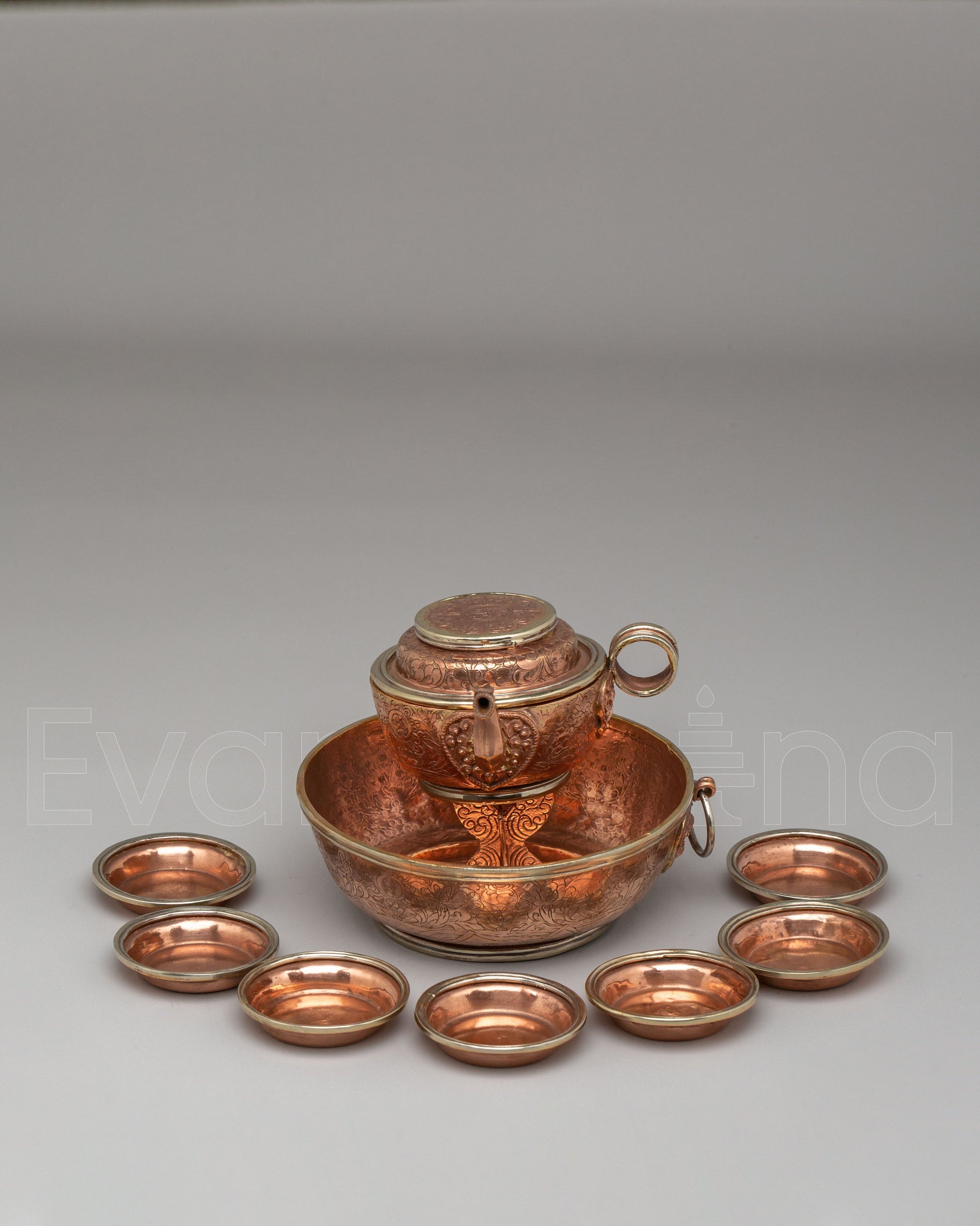 Handcrafted Water Offering Bowls