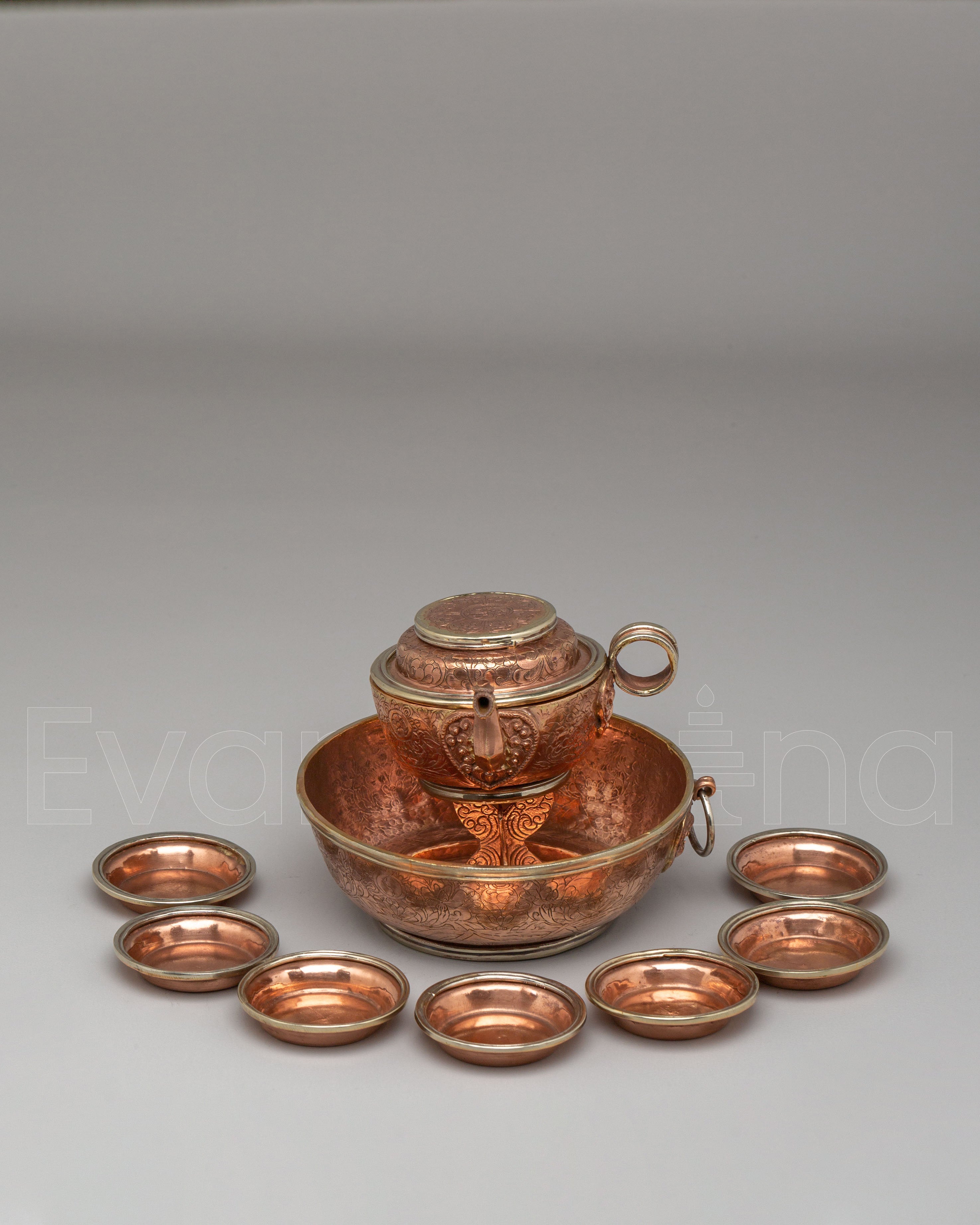 Handcrafted Water Offering Bowls