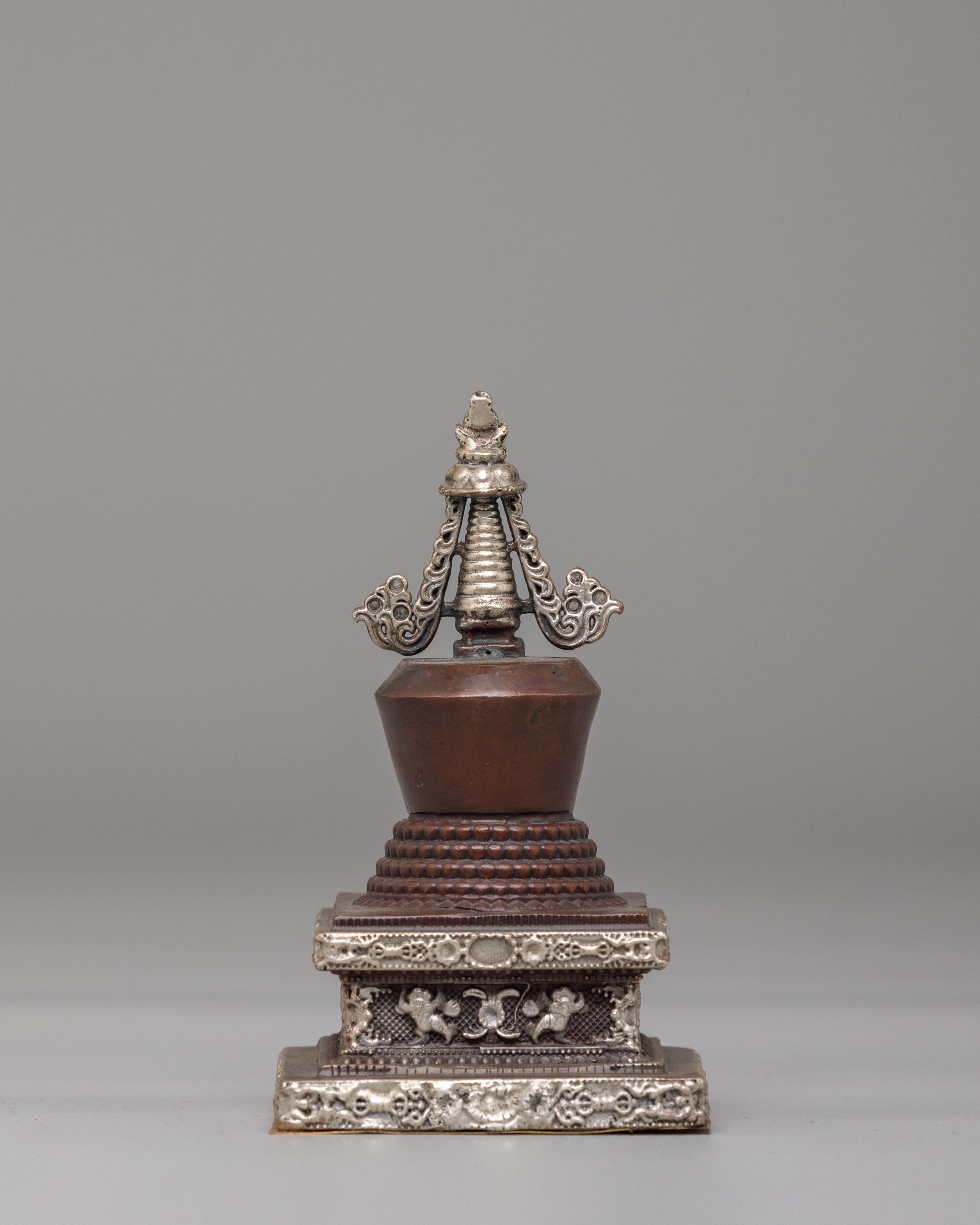 Handcrafted Lotus Blossom Stupa | Symbol of Enlightenment