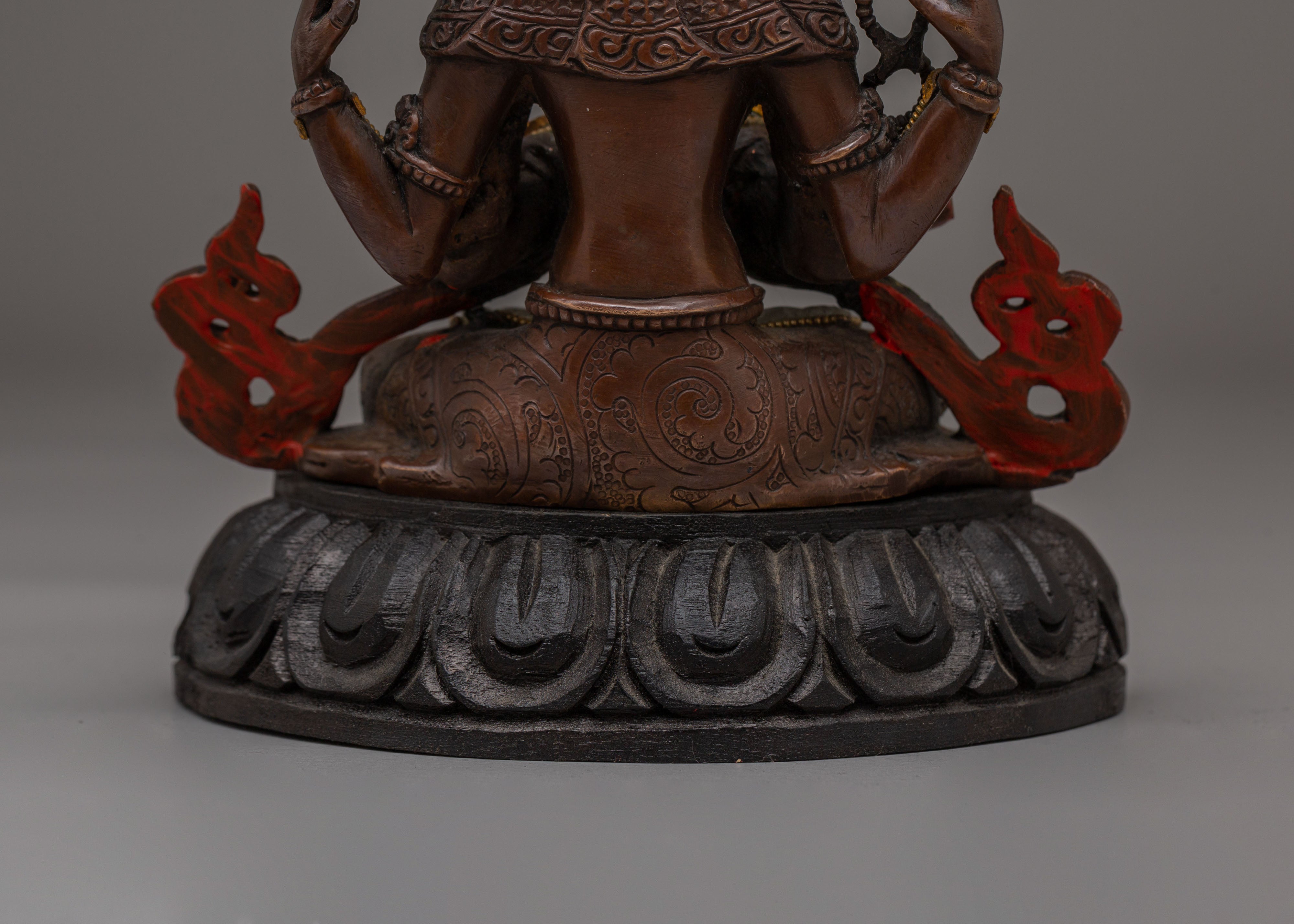 Bodhisattva Chenrezig Nepal Statue | Divine Representation of Compassion and Peace