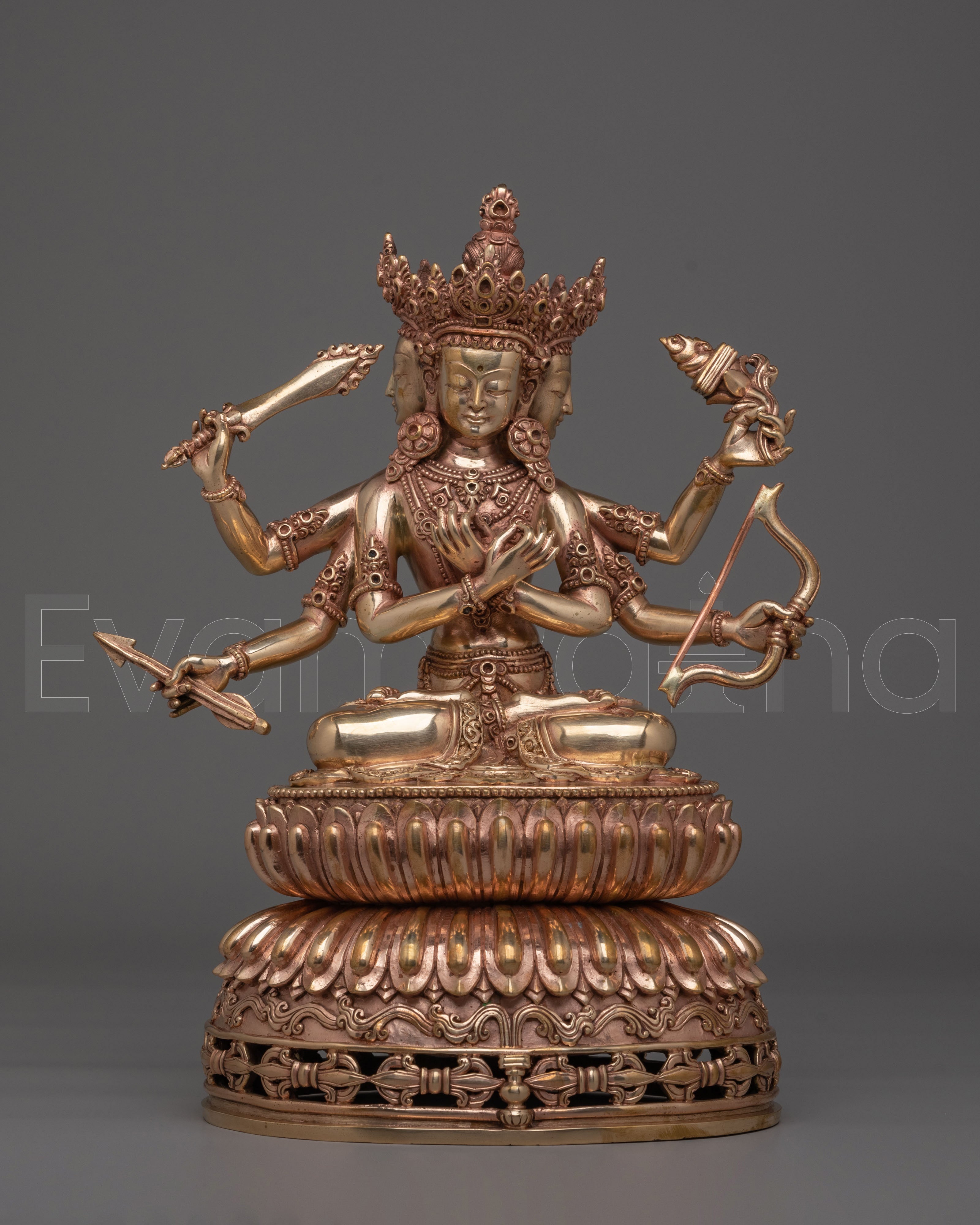 Tibetan Maha Manjushri Statue