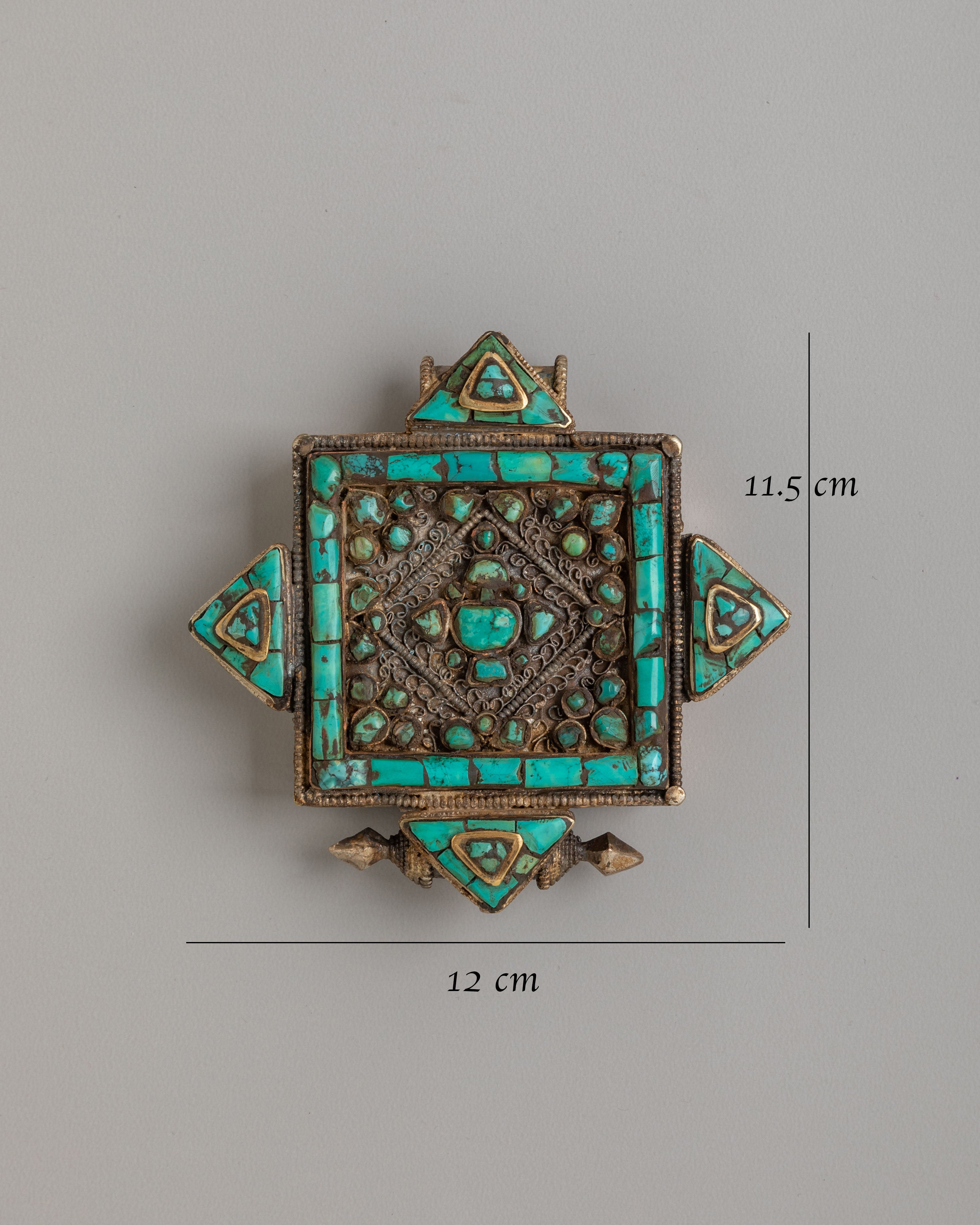 Sacred Ritual Ghau Box Locket | Spiritual Meditation Accessory