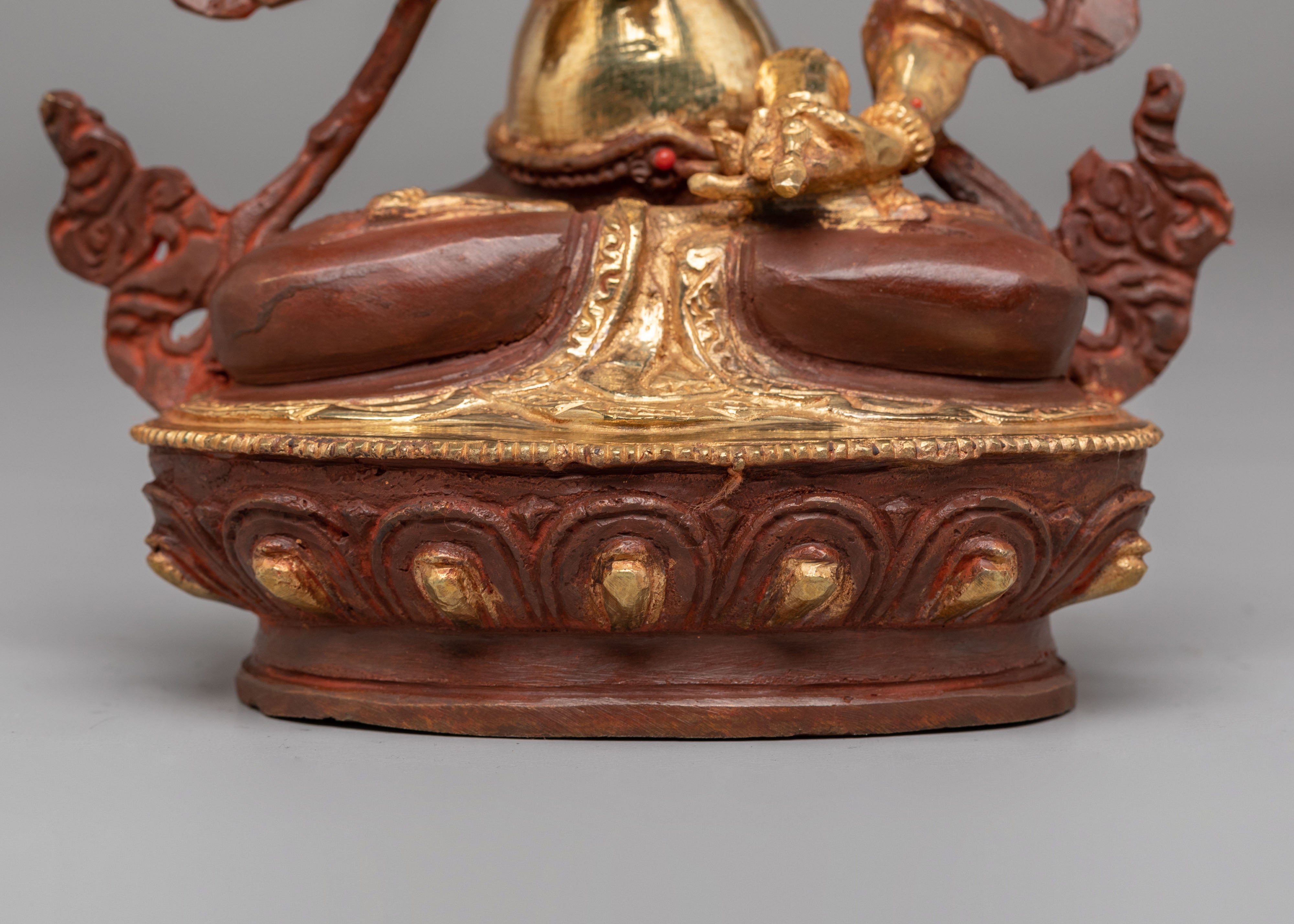 Vajrayana Vajrasattva Meditation Statue | Buddhist Purification Deity