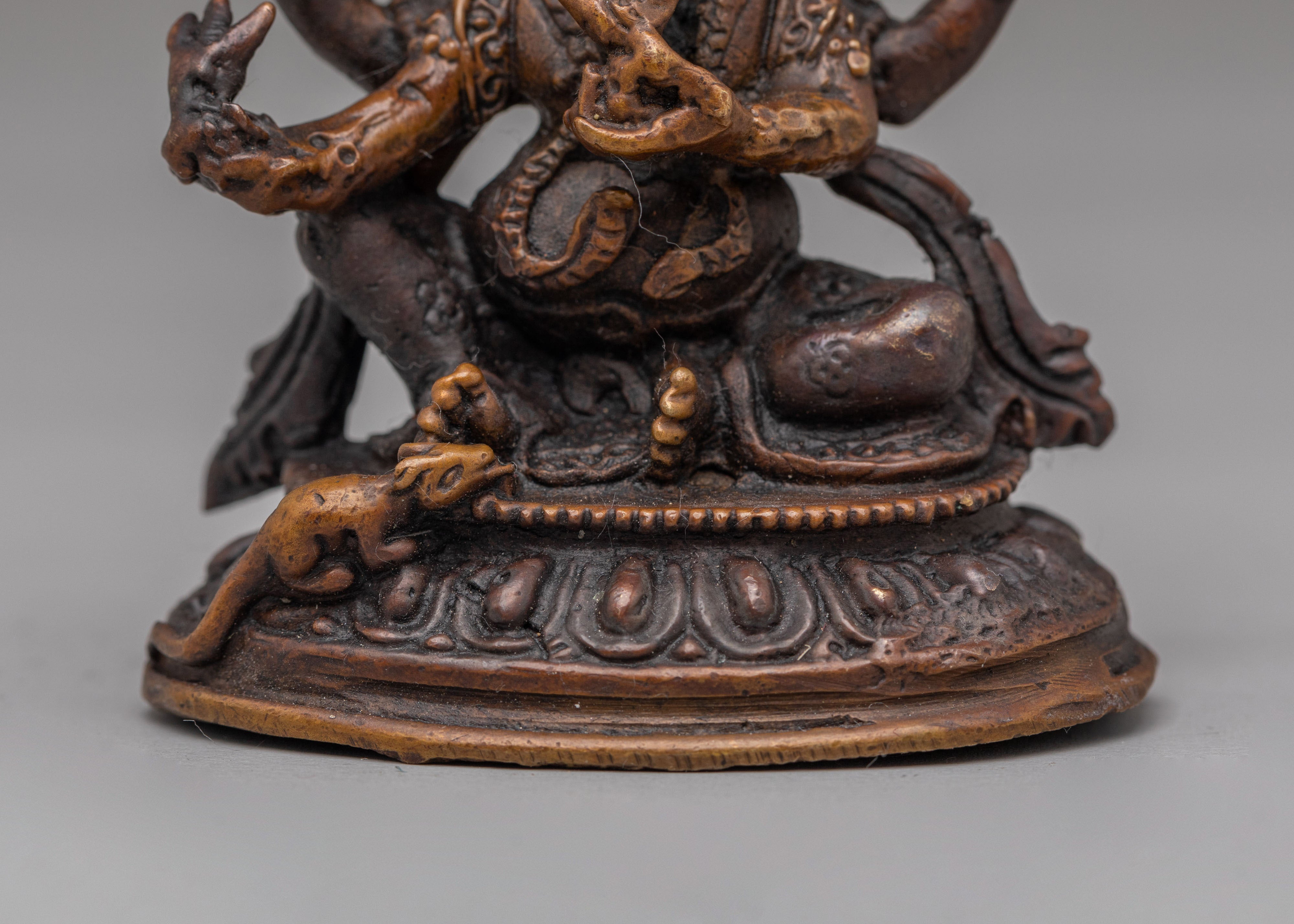 Himalayan Lord Ganesh Statue | Oxidized Copper Statue for Spiritual Decor