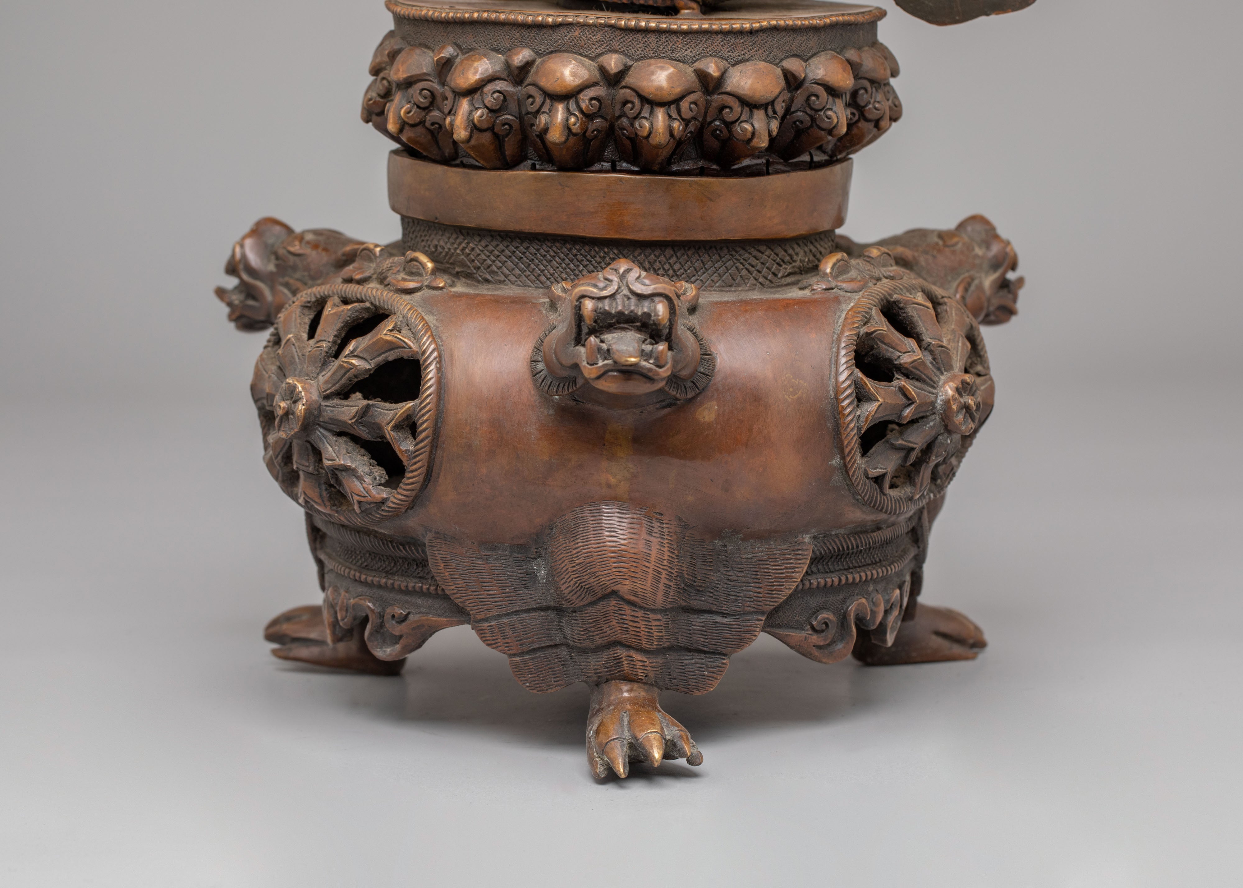 Tibetan Vajradhaka Sculpture for Purification | Buddhist Altar Decor for Ritual Practice