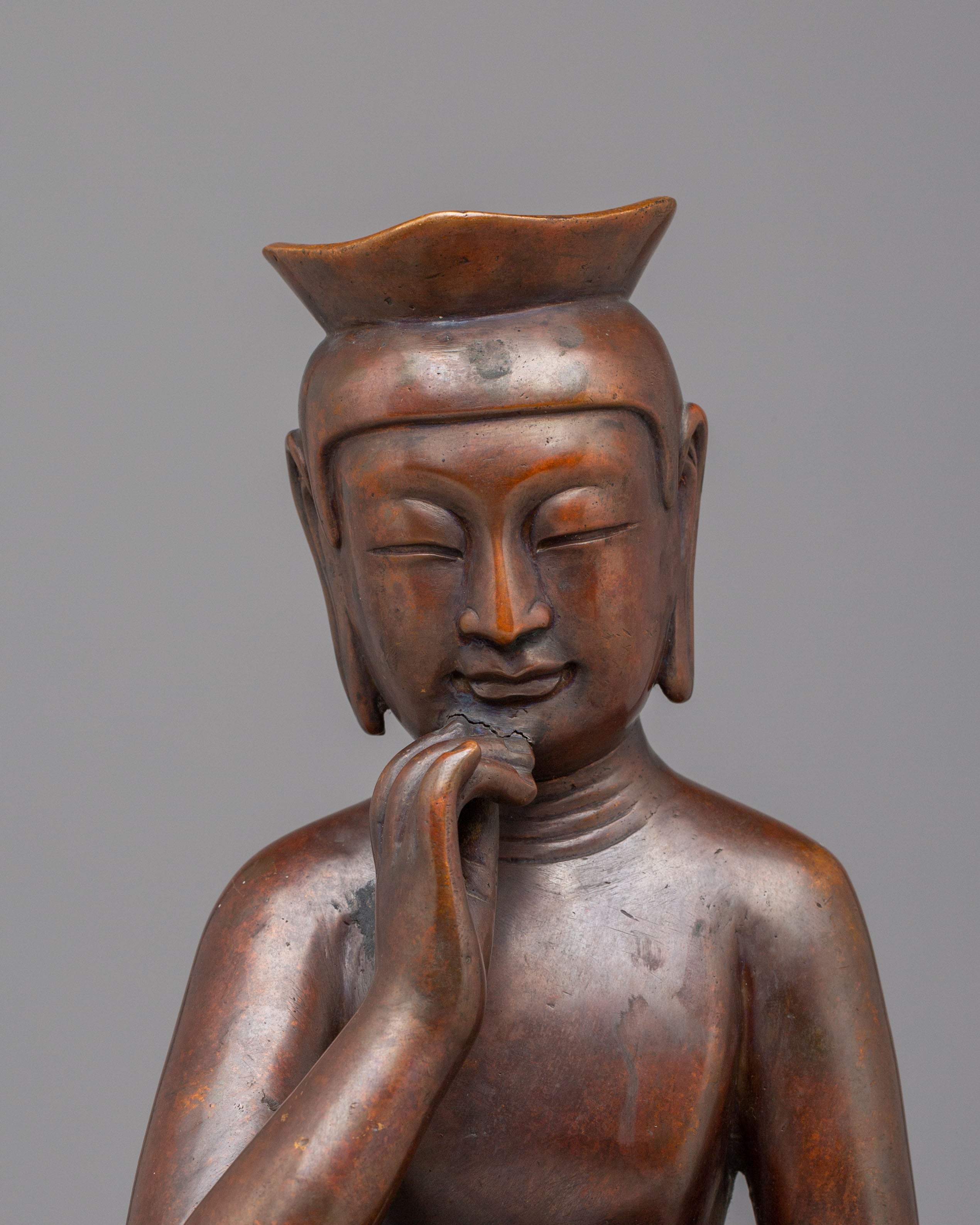 Tibetan Maitreya Buddha Sculpture | Symbol of Future Enlightenment