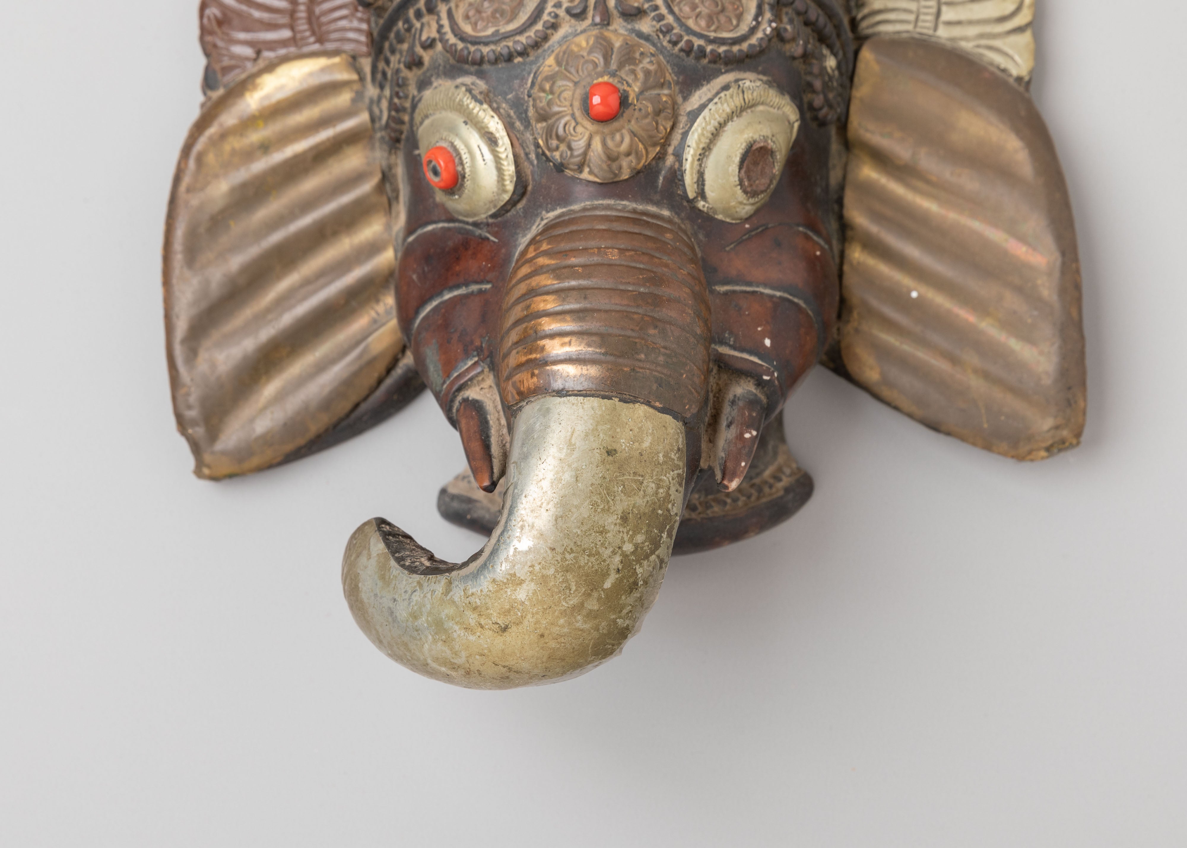 Divine Ganesha Wall Hanging Sculpture | Spiritual Decor for Meditation Space
