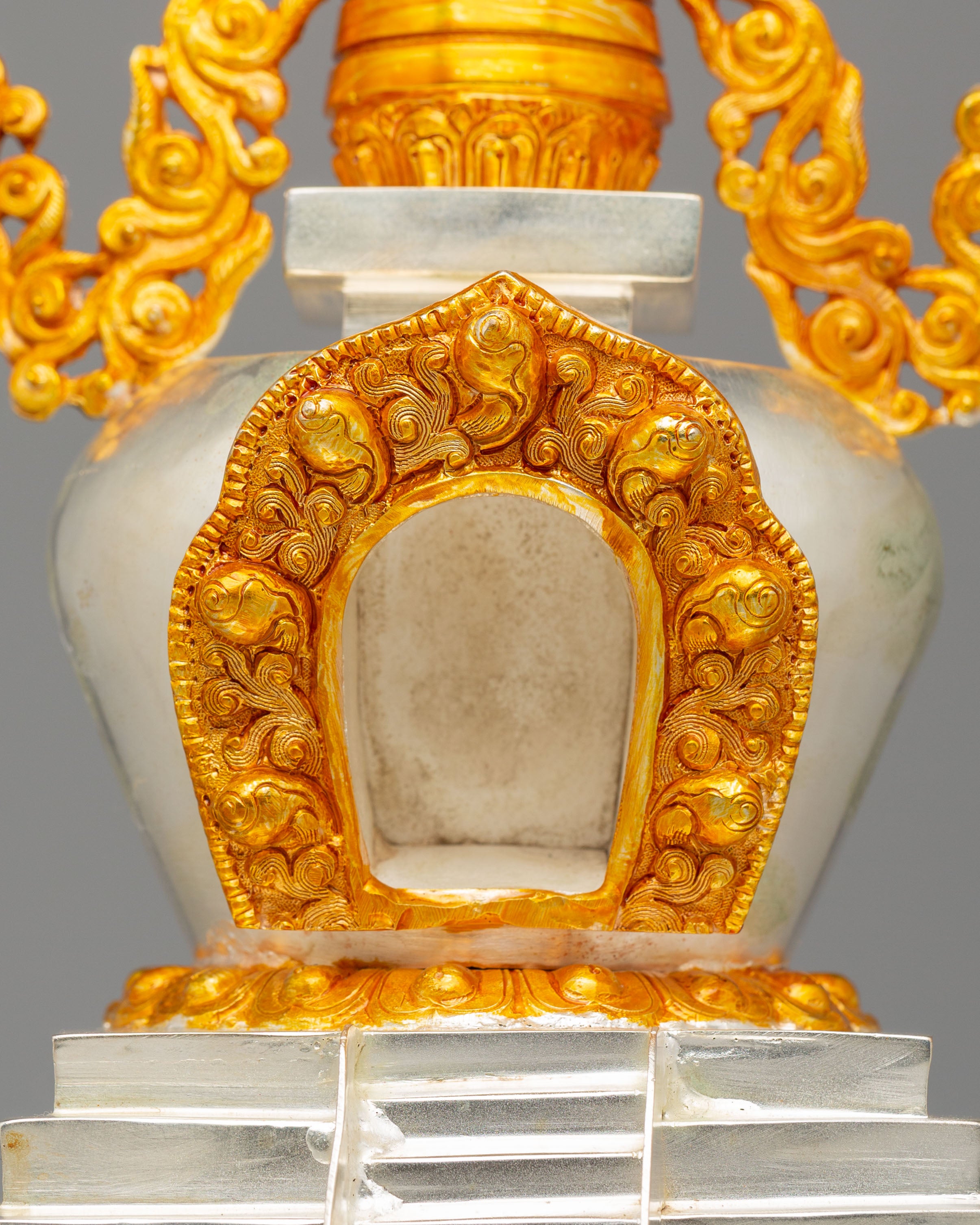 Scared Tibetan Stupa | Handcrafted Buddhist Shrine