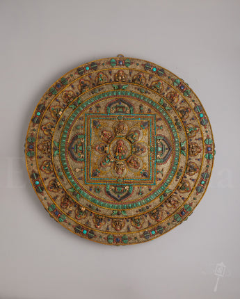 Mandala Wall Hanging with Deities