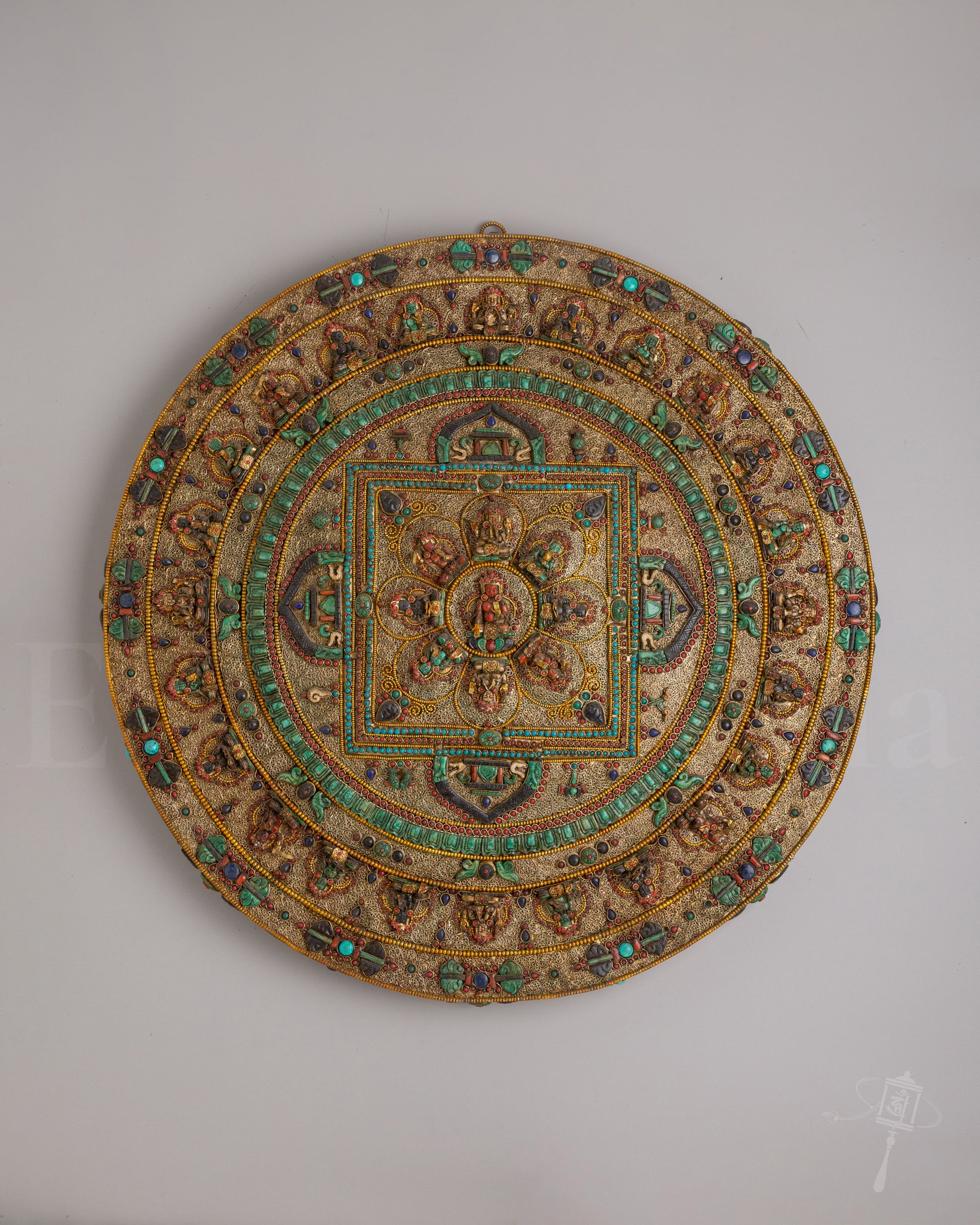 Mandala Wall Hanging with Deities