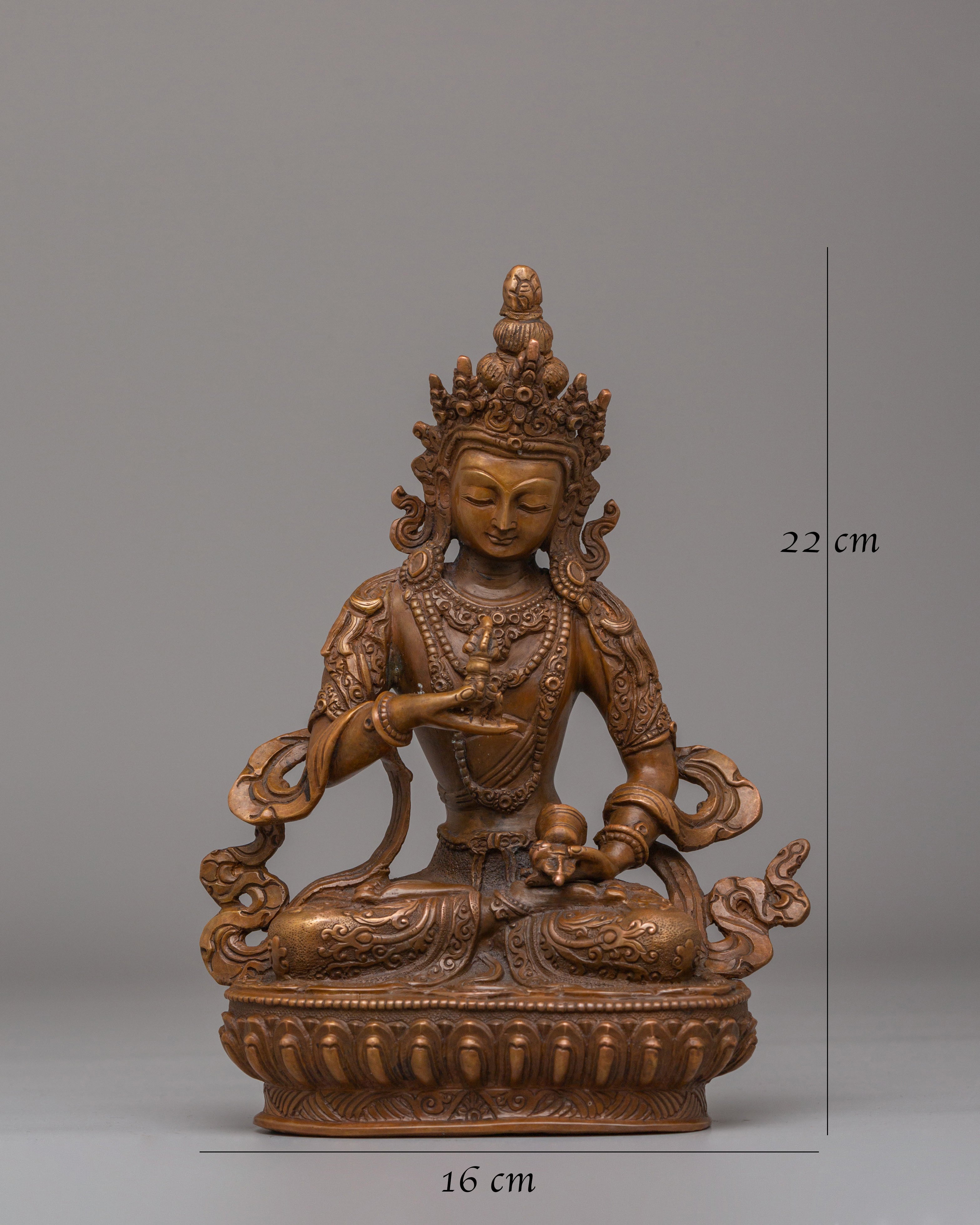 Traditional Buddhist Vajrasattva Statue | Symbol of Purification