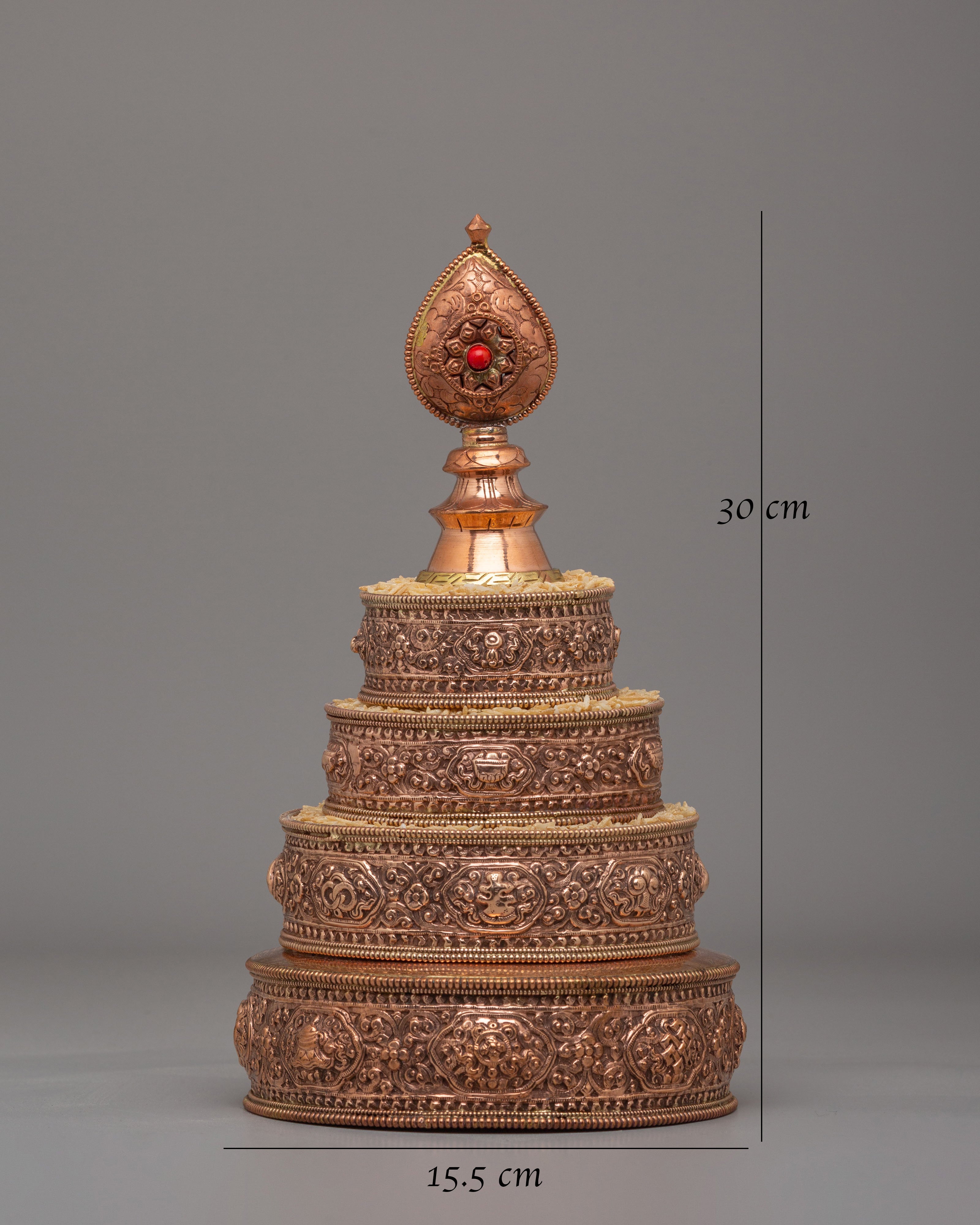 Vajrayana Altar Mandala Offering | Perfect for Ritual Practices and Meditation Spaces