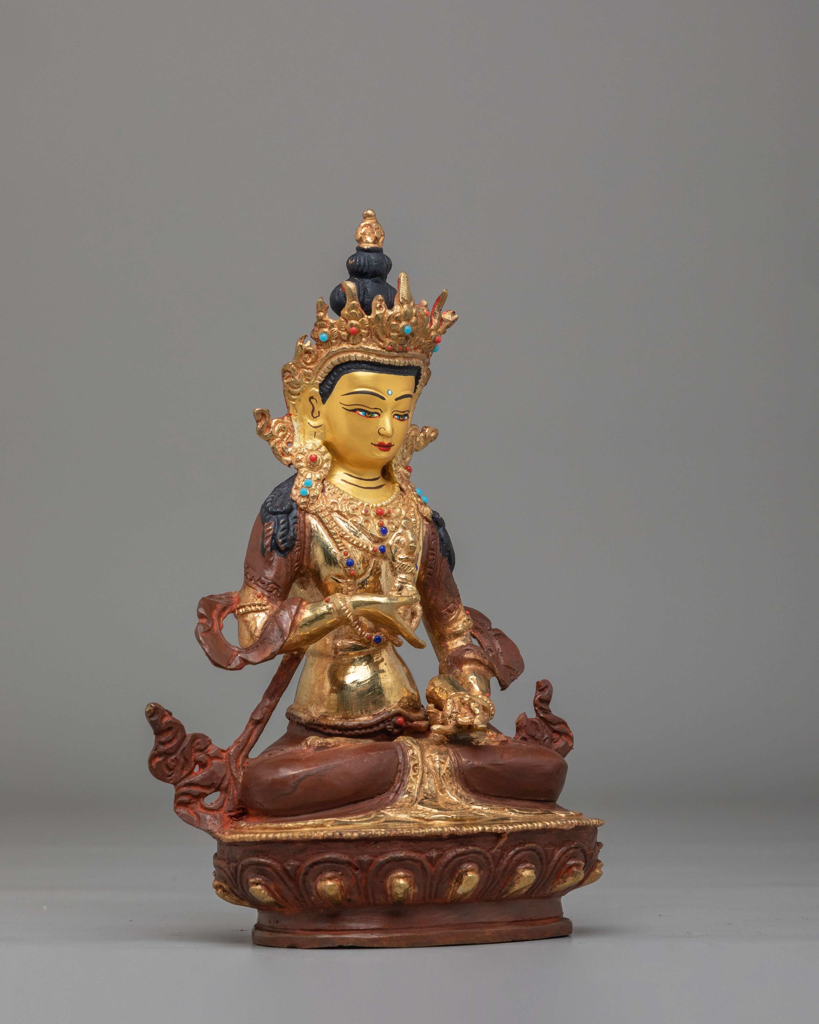 Vajrayana Vajrasattva Meditation Statue | Buddhist Purification Deity