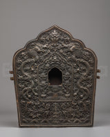 Tibetan Dragon Design Ghau Box
