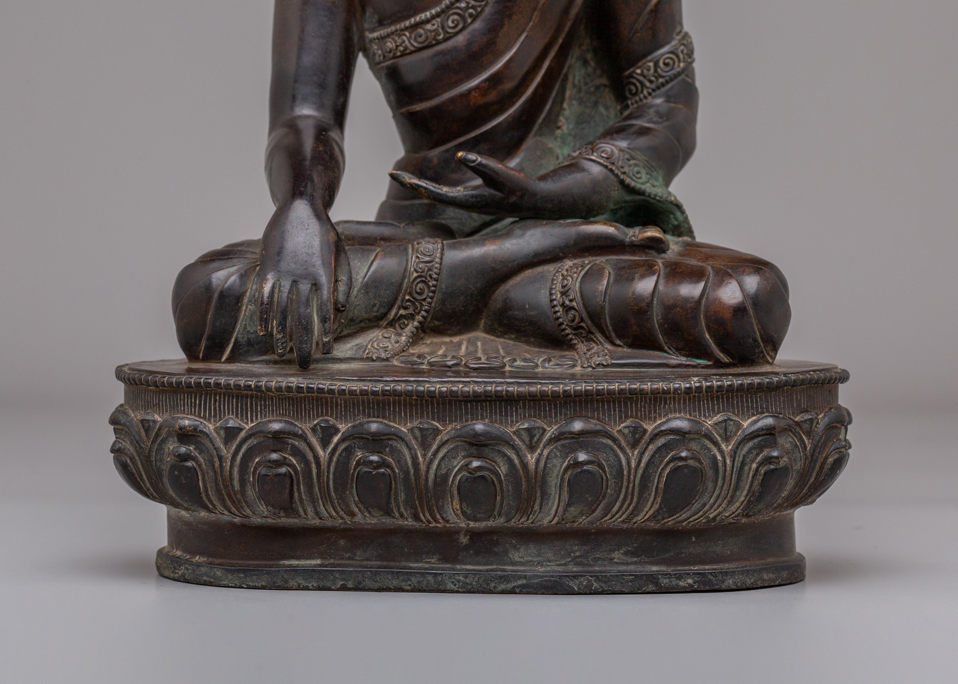 Sage Shakyamuni Buddha Sculpture | Copper Buddhist Sculpture