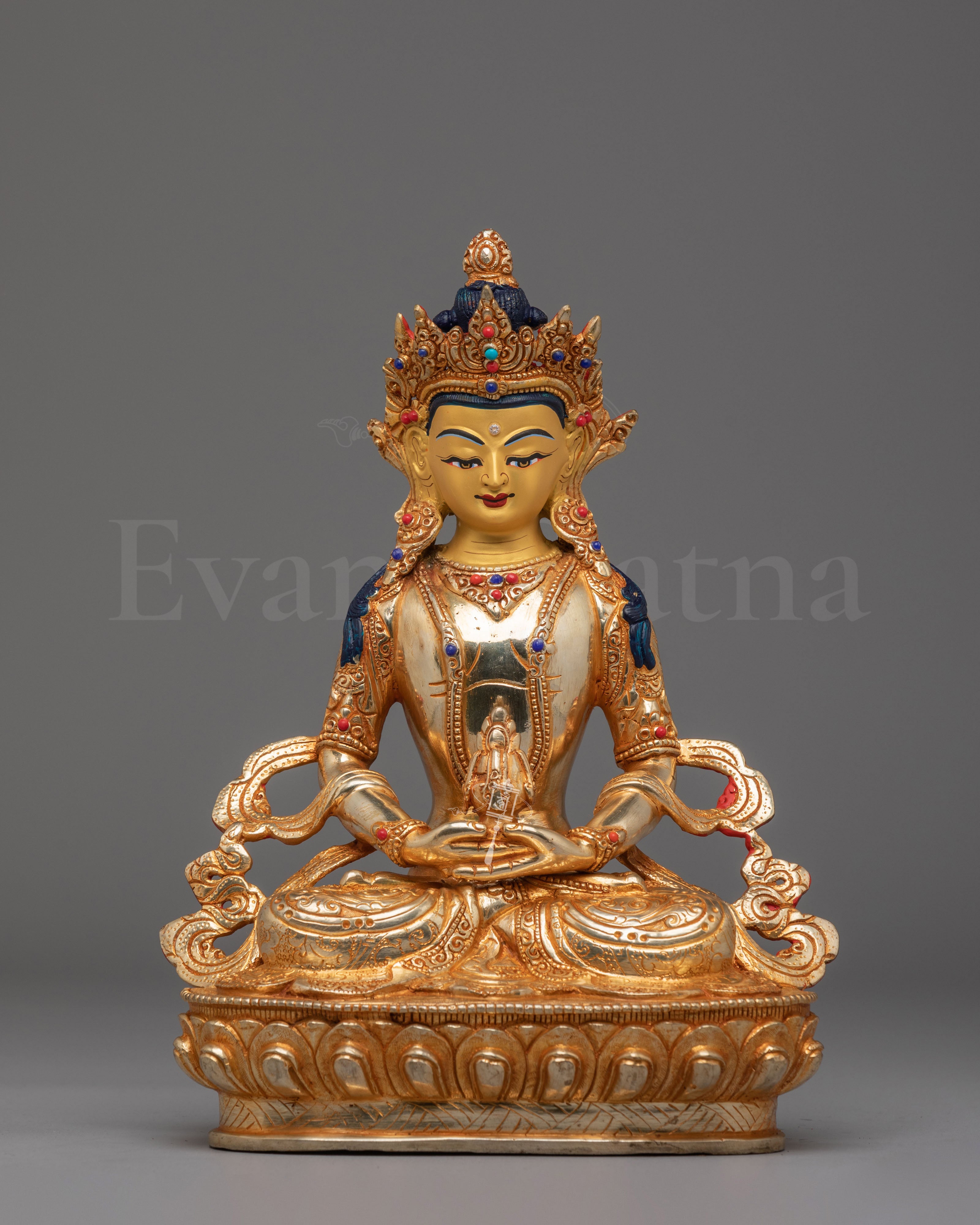 Amitayus Buddha Deity Sculpture