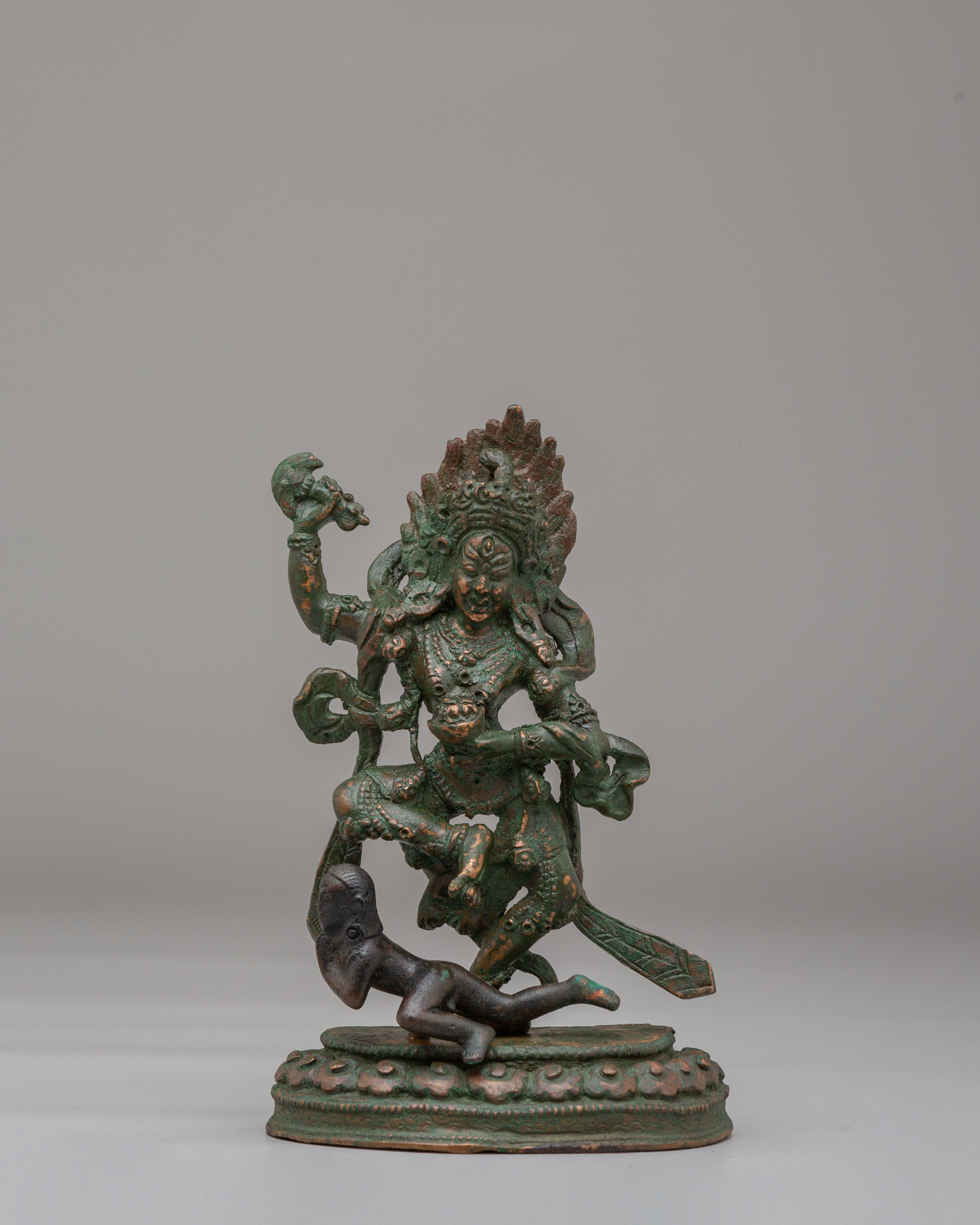 Traditional Buddhist Vajravarahi Statue | Symbol of Fierce Compassion and Transformation