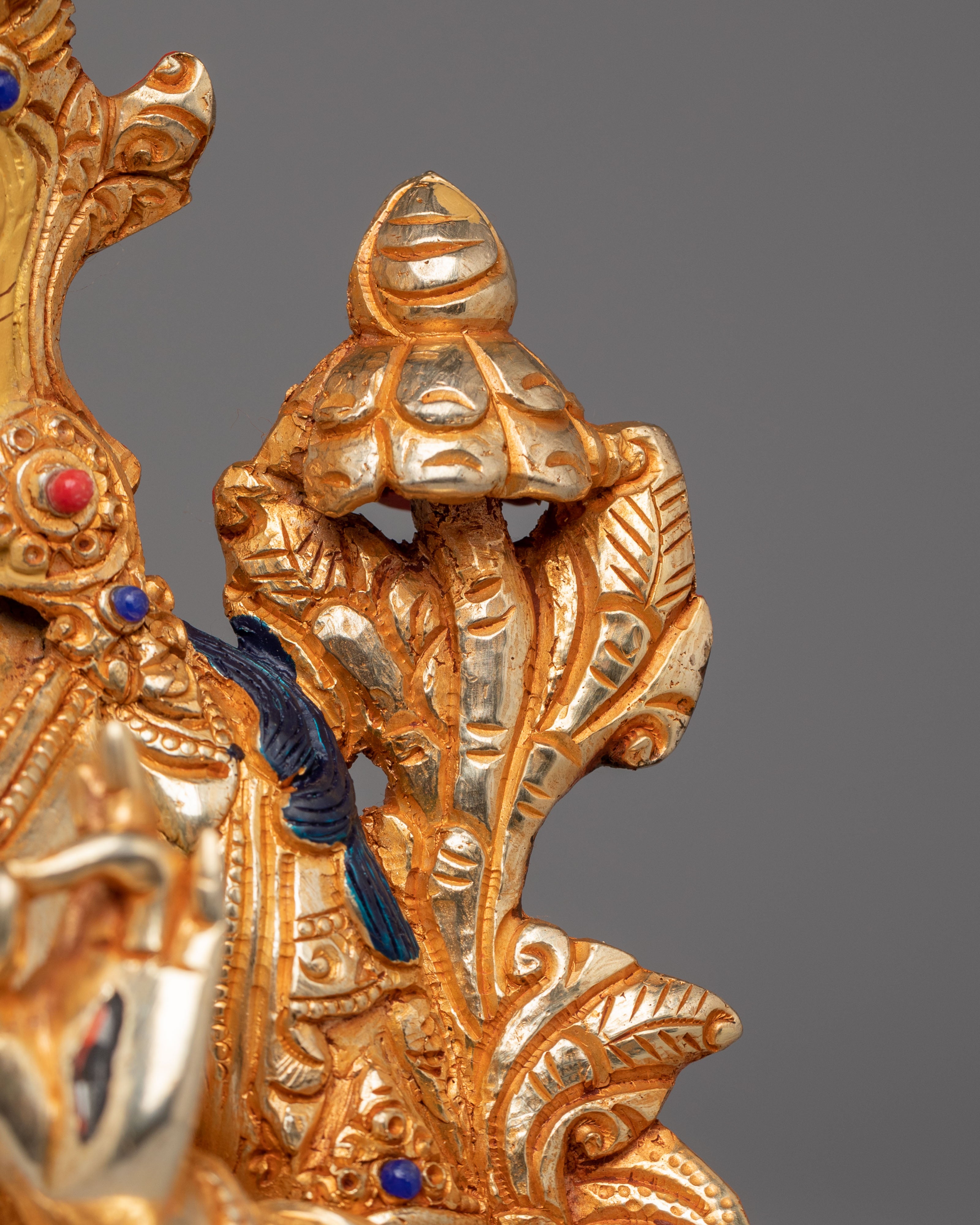 Traditional White Tara Figurine | Tibetan Buddhist Deity