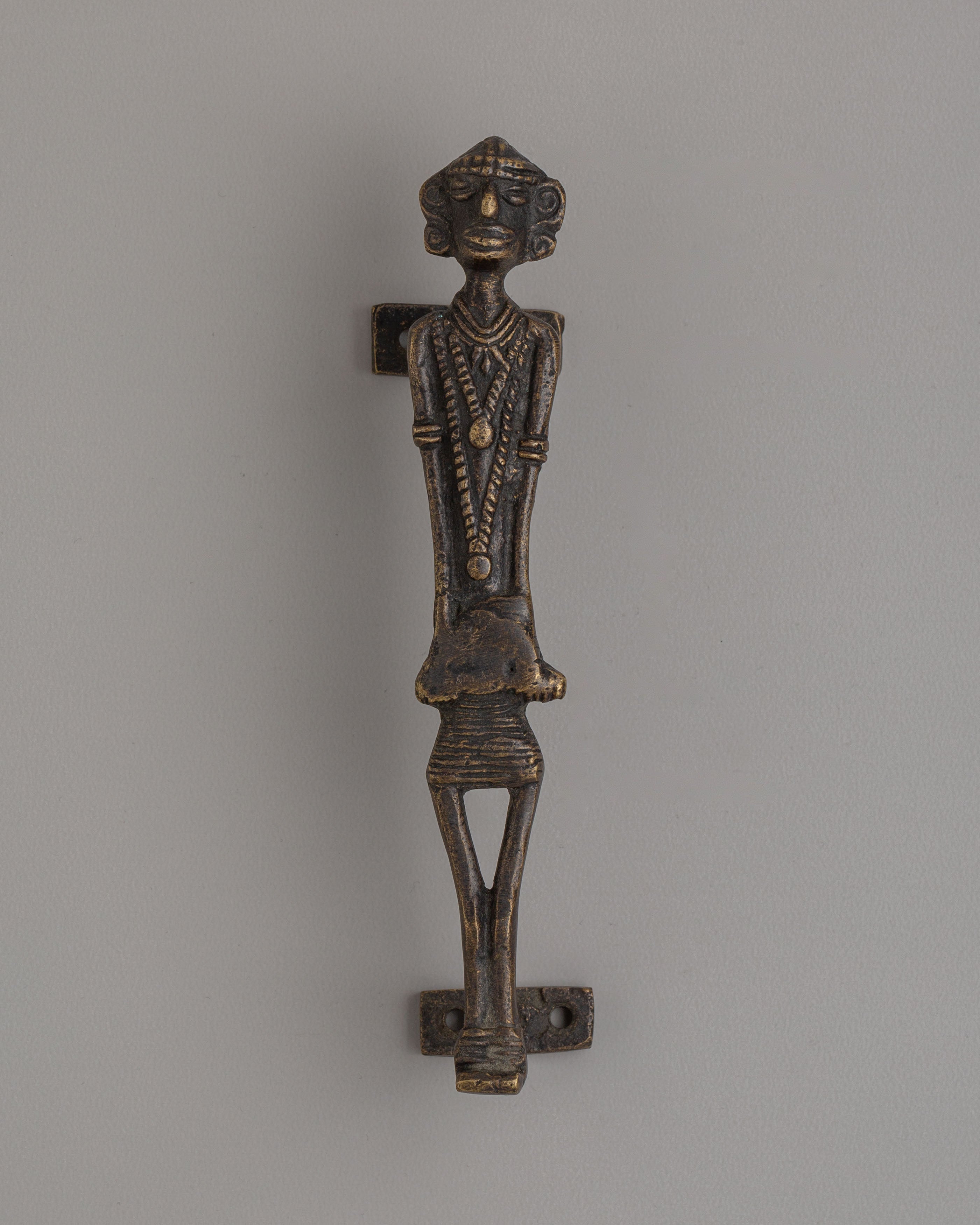 Handcrafted Door Handle | Traditional Brass Design