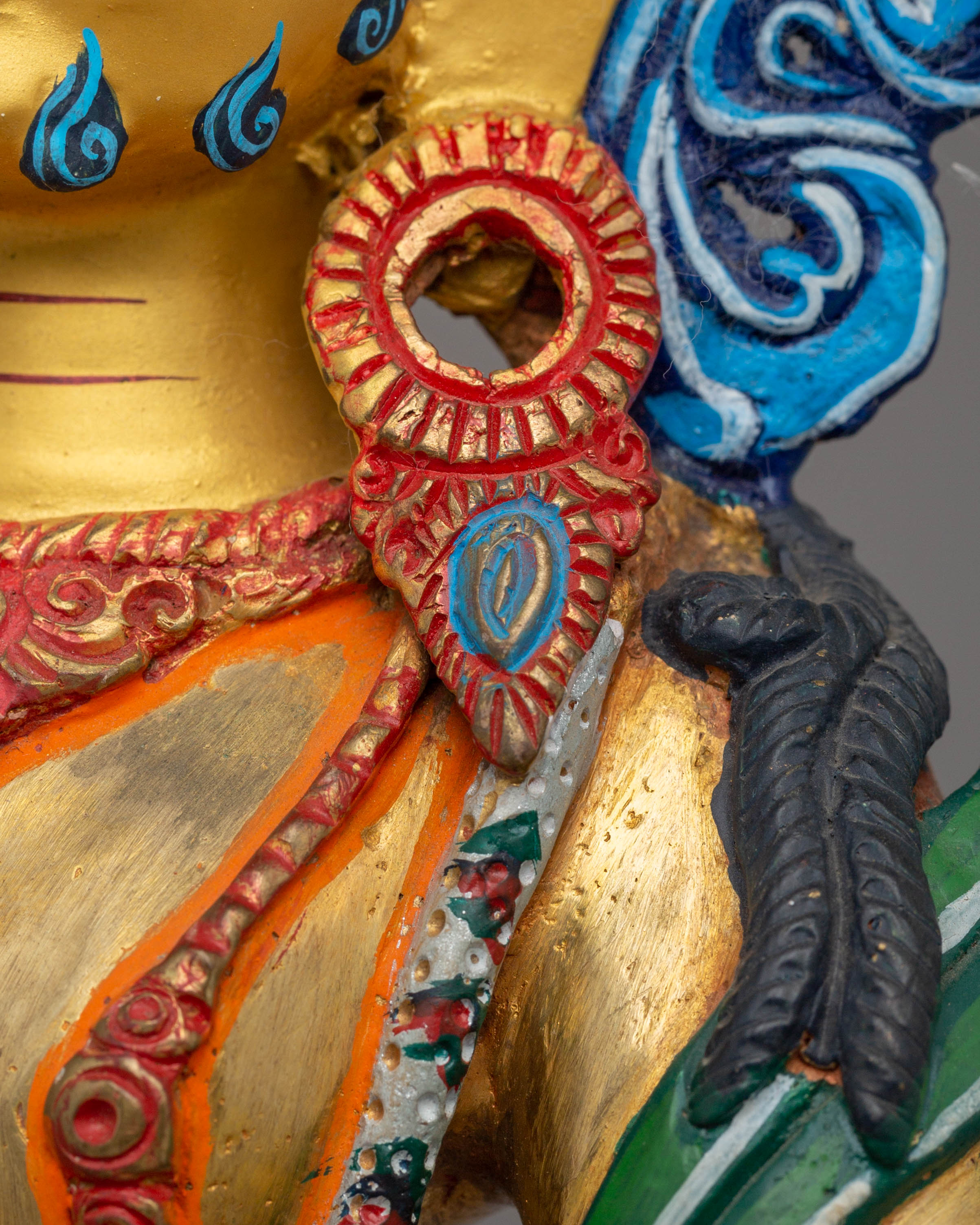 Handcrafted Buddhist Dzambhala Statue | Wealth Deity