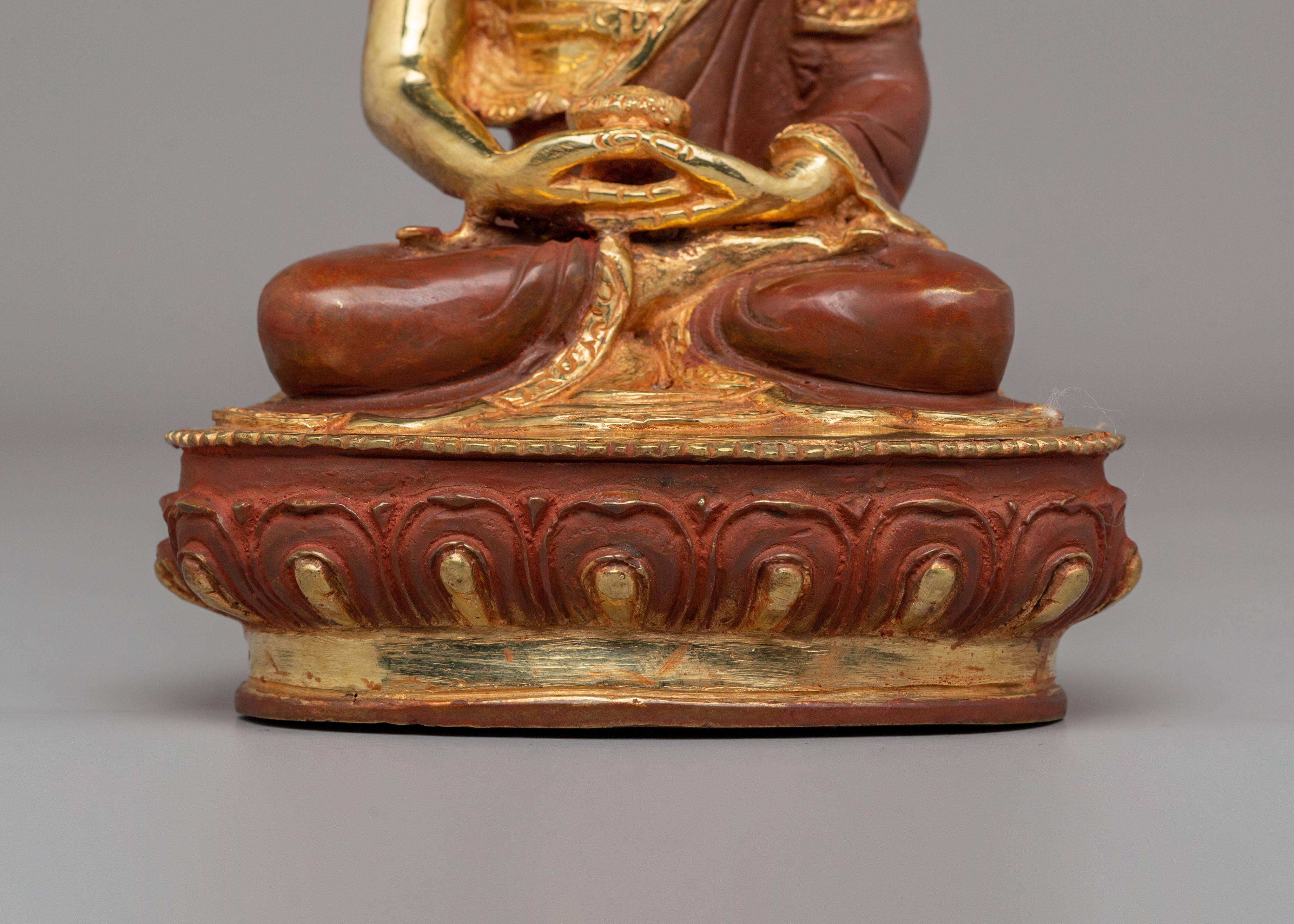 Enlightened Amitabha Buddha Sculpture | Tibetan Handmade Statue