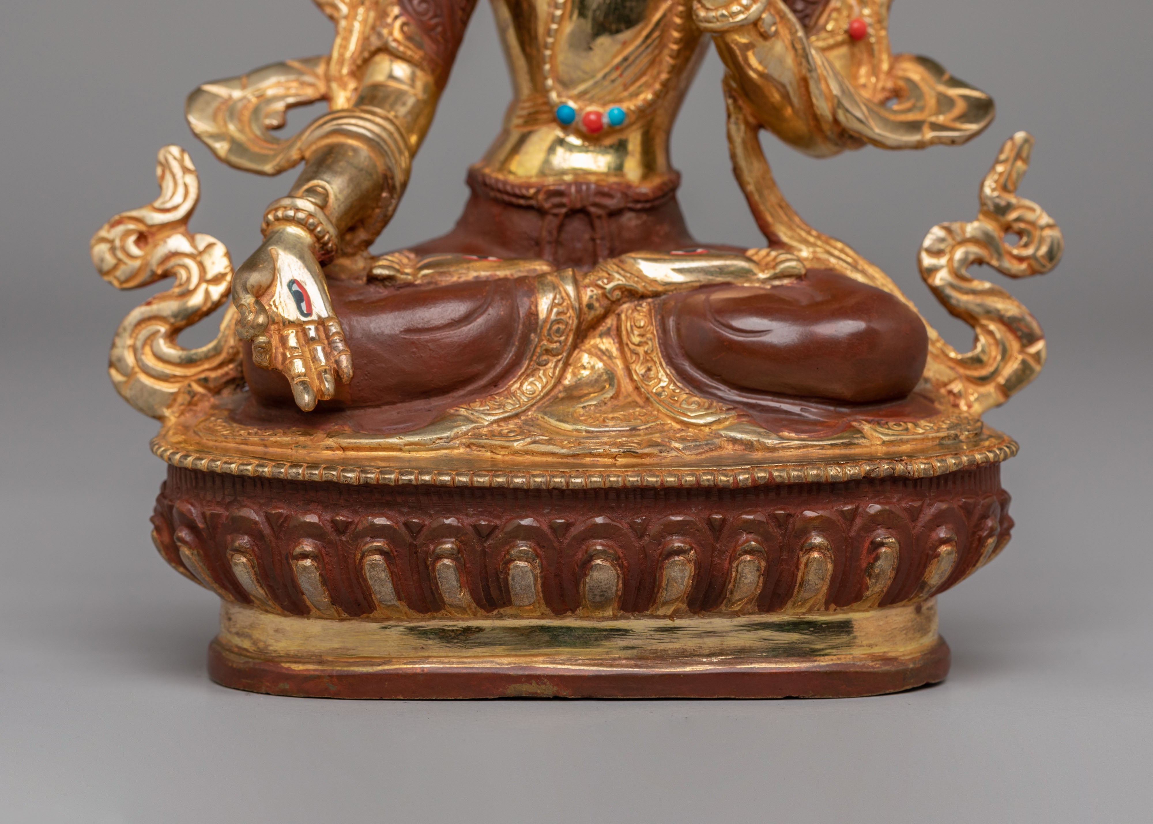 Handmade Sita Tara Statue | Tibetan White Tara Sculpture