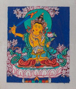 Manjushri Locket Thangka