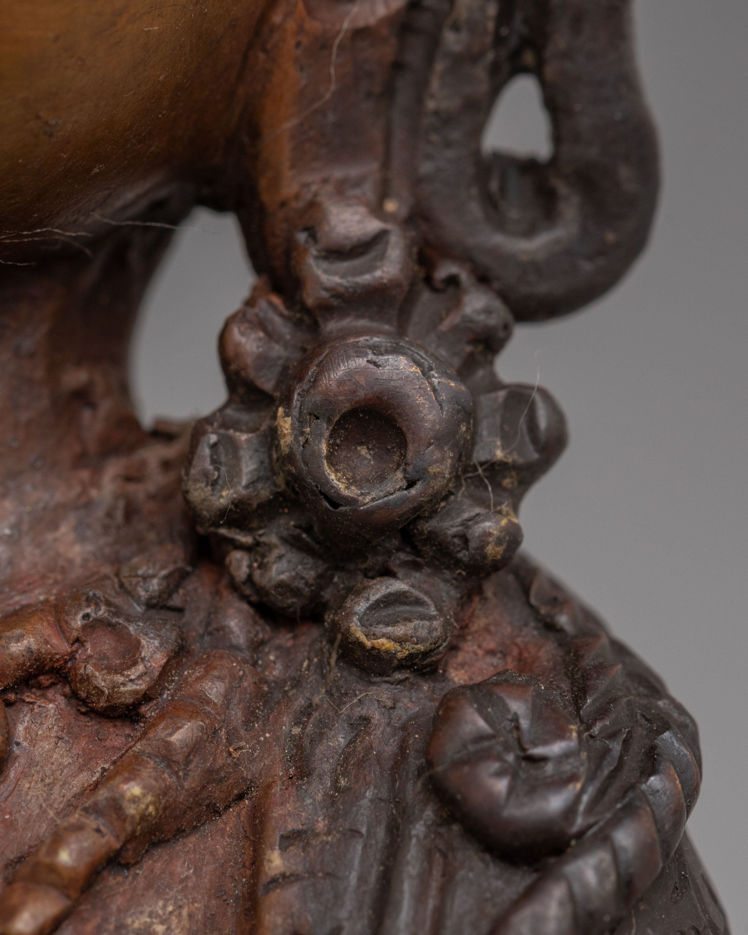 Handmade Oxidized Vajrasattva Statue | Tibetan Buddhist Art