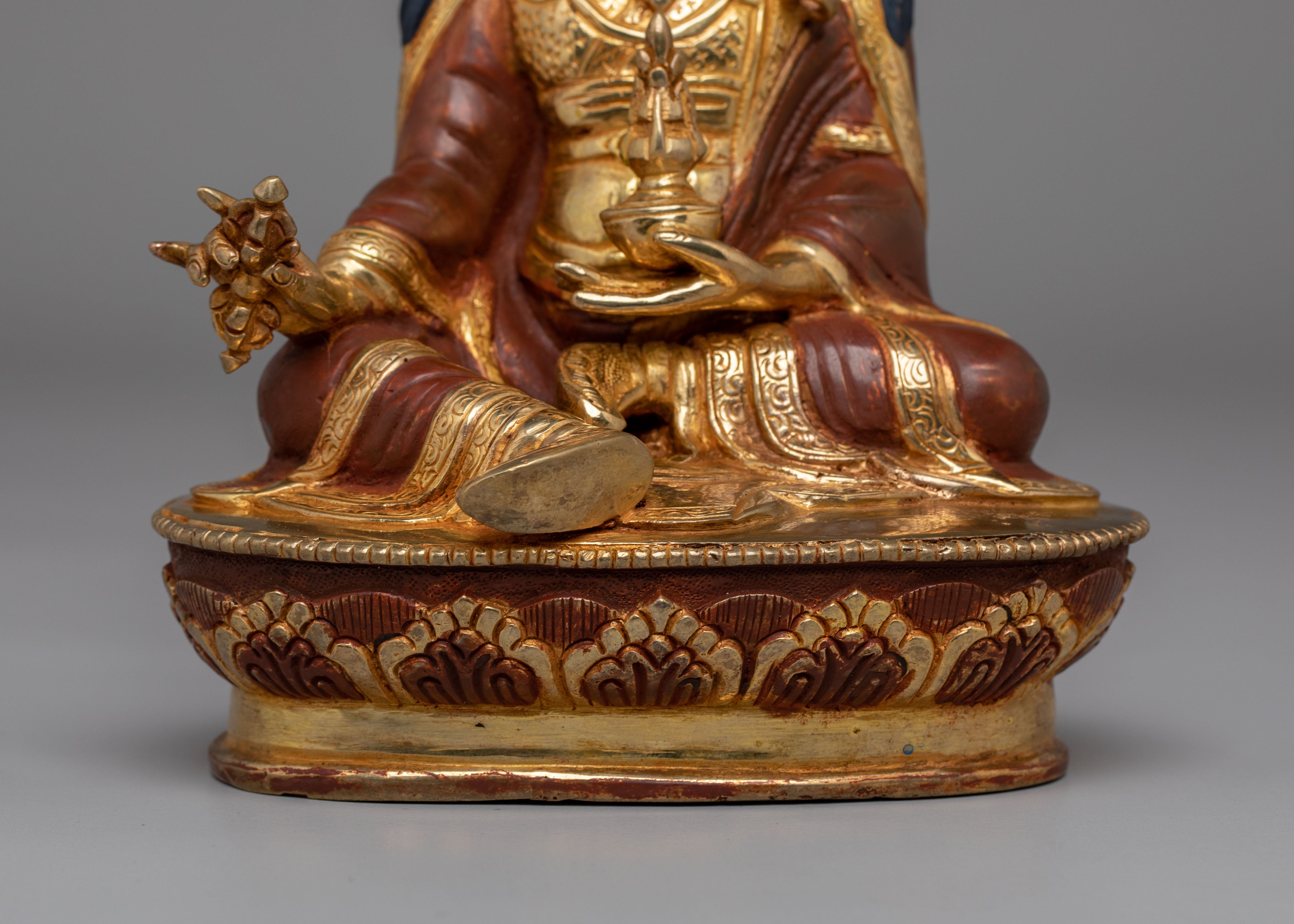 Guru Rinpoche Sacred Statue | Tibetan Master of Wisdom