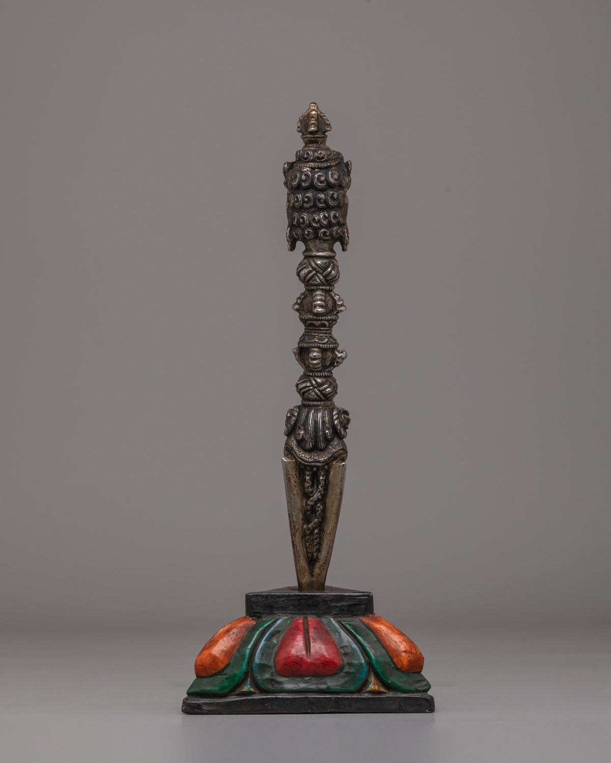 Traditional Tibetan Phurba Dagge | Ritual Dagger for Altar